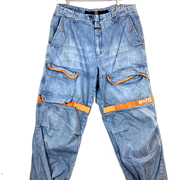 Vintage Marithé François Girbaud Denim Jean Size 40 Blue Y2k