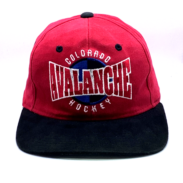 Vintage Colorado Avalanche Starter SnapBack Hat Cap Adjustable Nhl