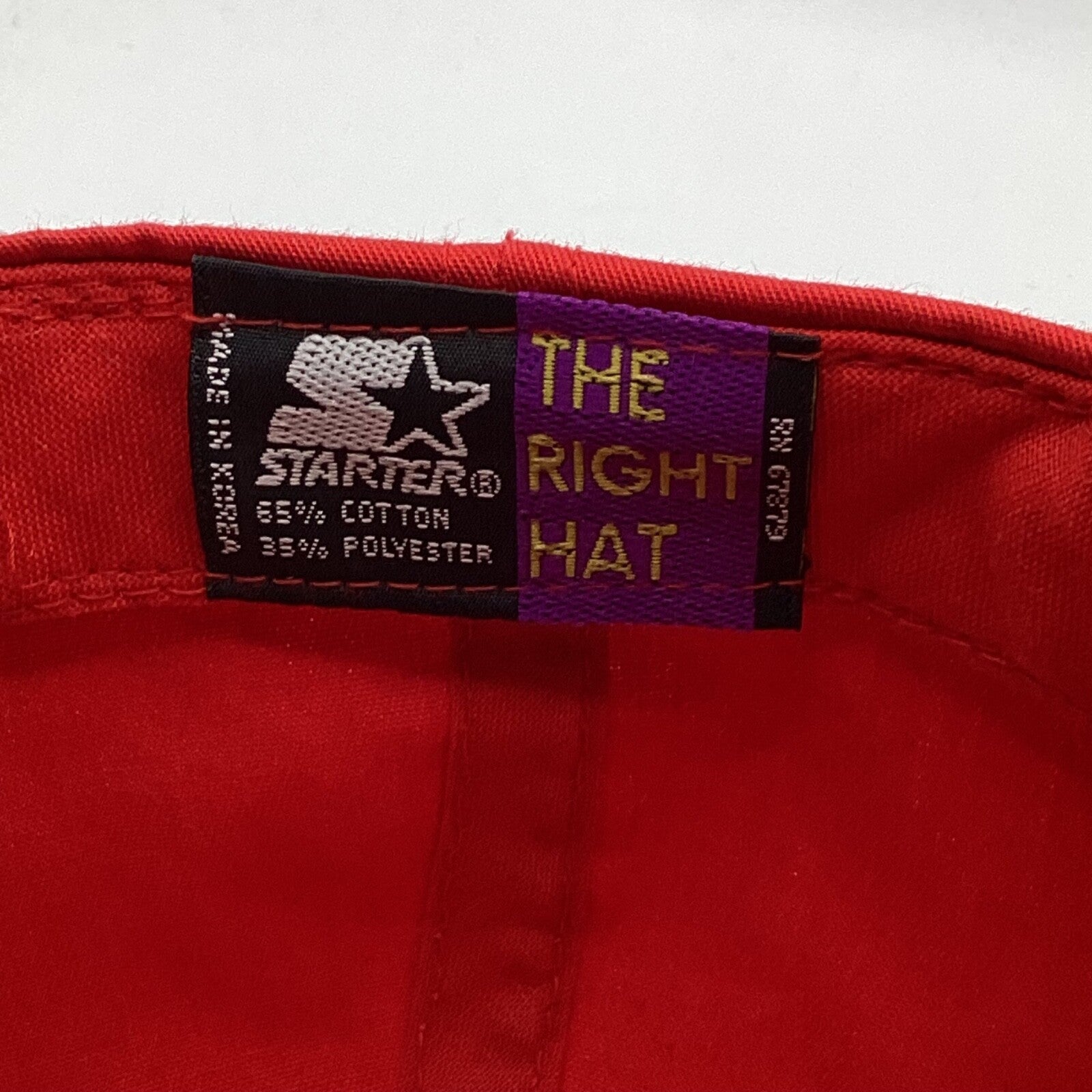 Vintage Kansas City Chiefs Starter Arch SnapBack Hat Cap Adjustable Nfl