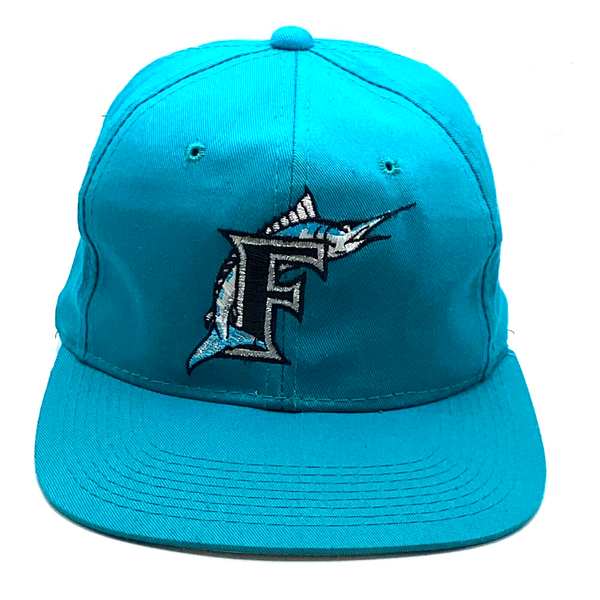Vintage Florida Marlins G Cap SnapBack Hat Cap Adjustable Mlb
