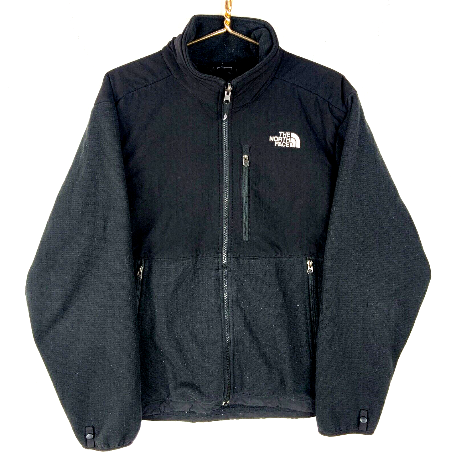 The North Face Fleece Sweater Jacket Medium Black Full Zip