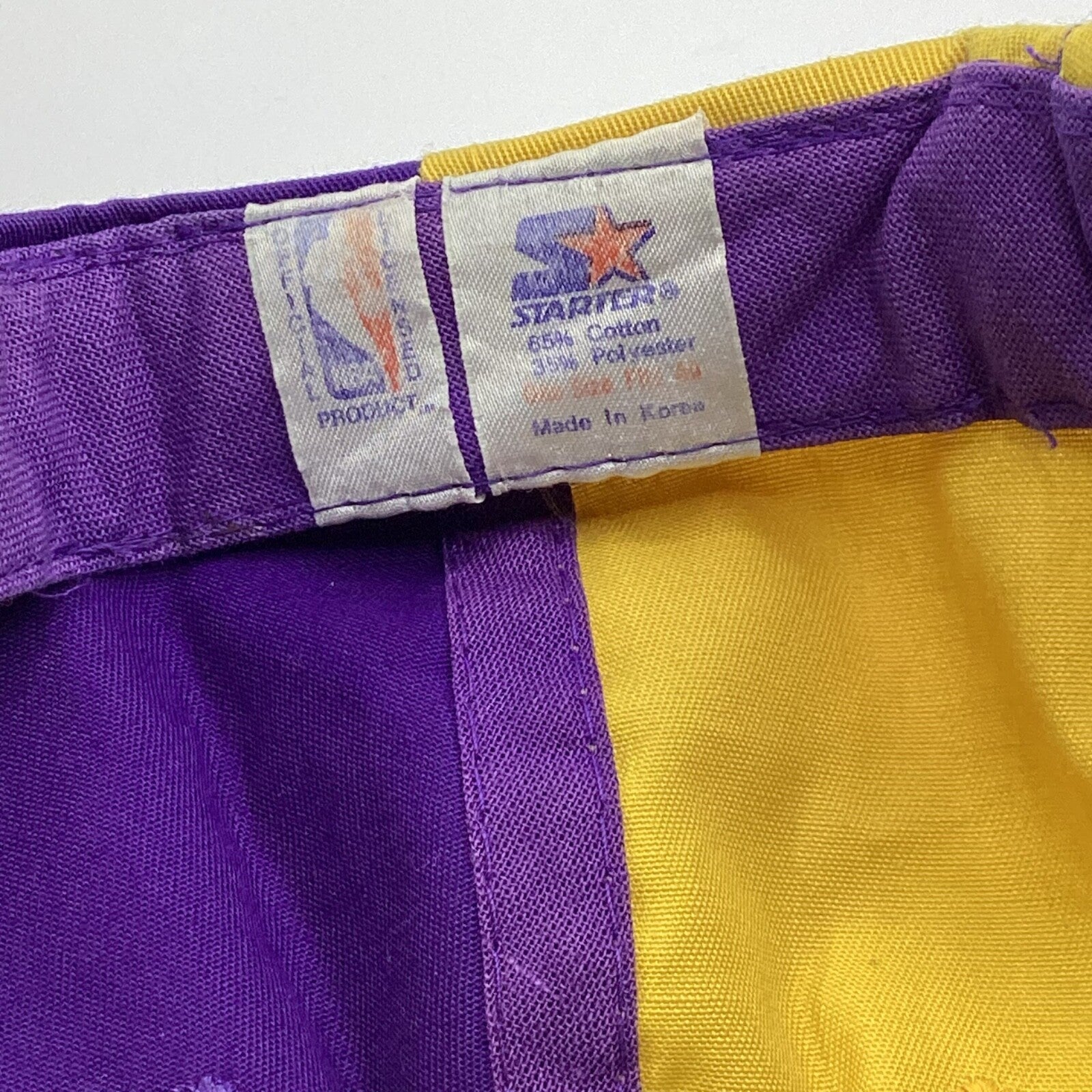 Vintage Los Angeles Lakers Starter Snapback Hat Cap Adjustable 90s