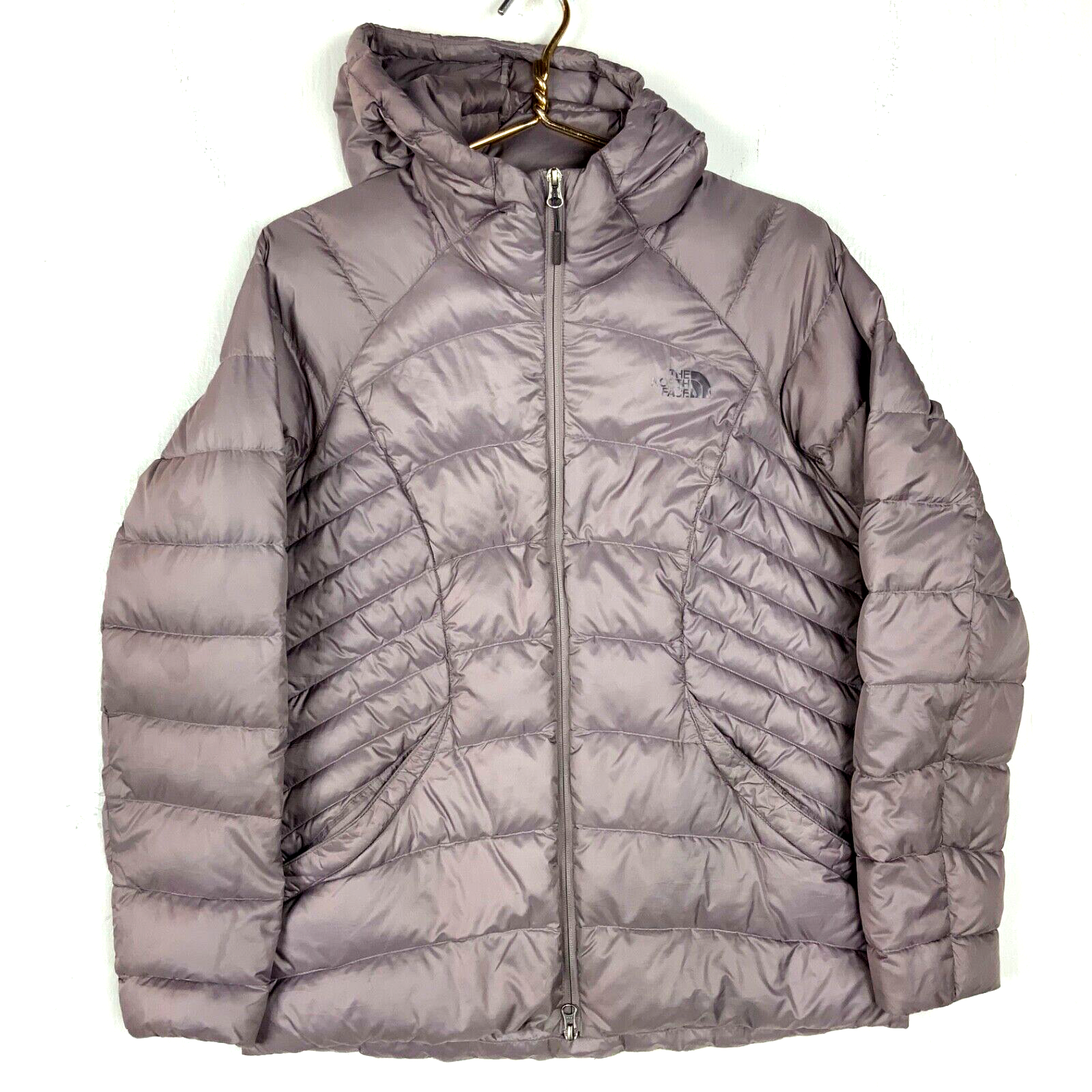 The North Face Women's 700 Down Puffer Jacket Size Medium Purple Full Zip
