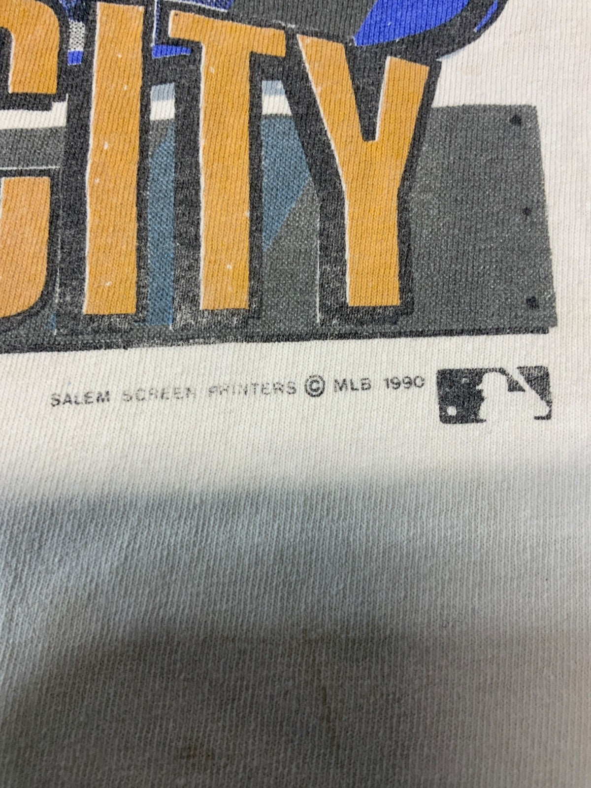 Vintage Bo Jackson Kansans City Royals T-shirt Large 1990 Mlb Single Stitch