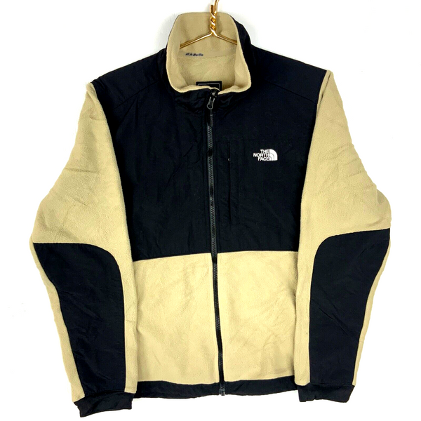 The North Face Denali Fleece Sweater Jacket Women’s Large Beige Full Zip