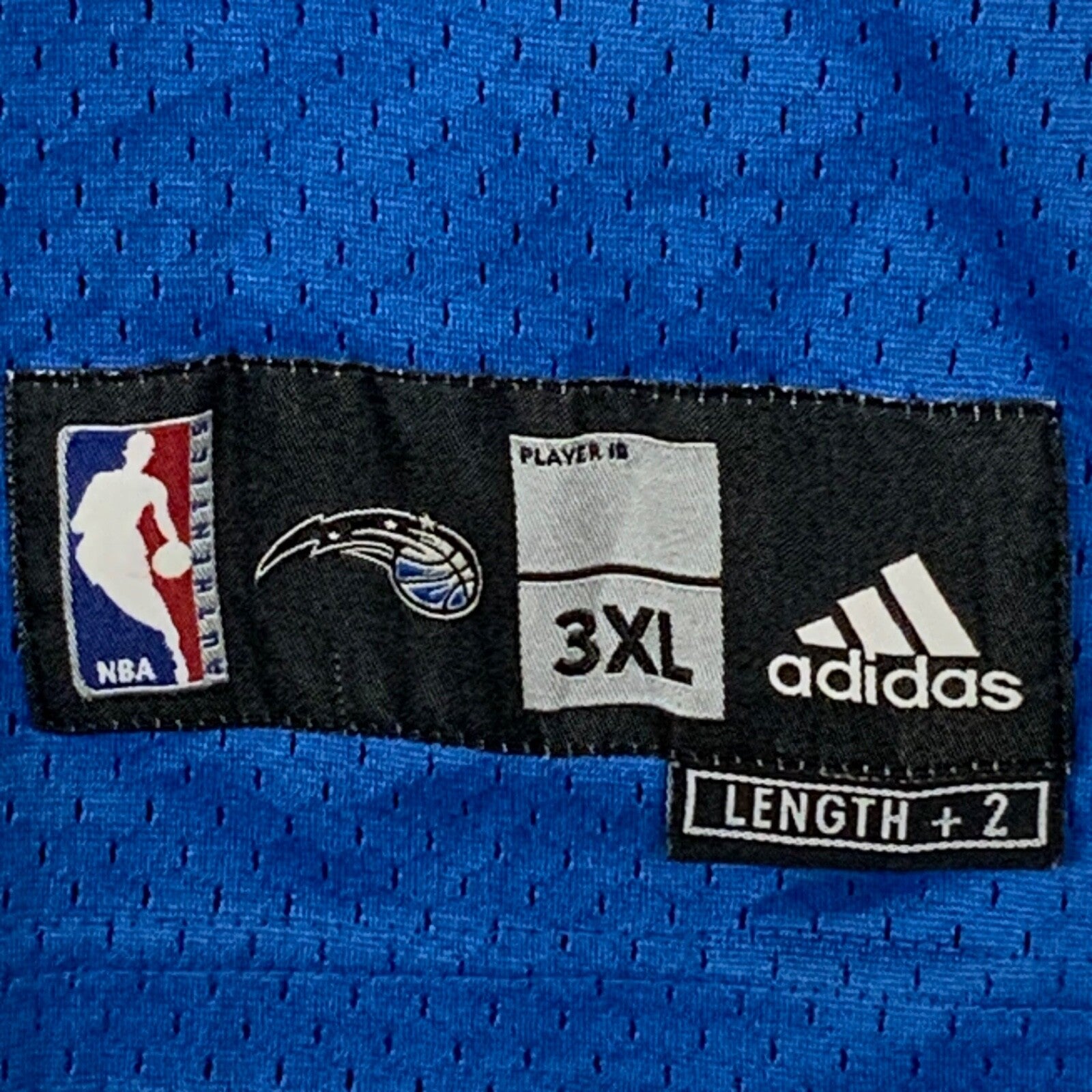 Orlando Magic Adidas Jersey Size 3XL Blue Nba Authentics Dwight Howard