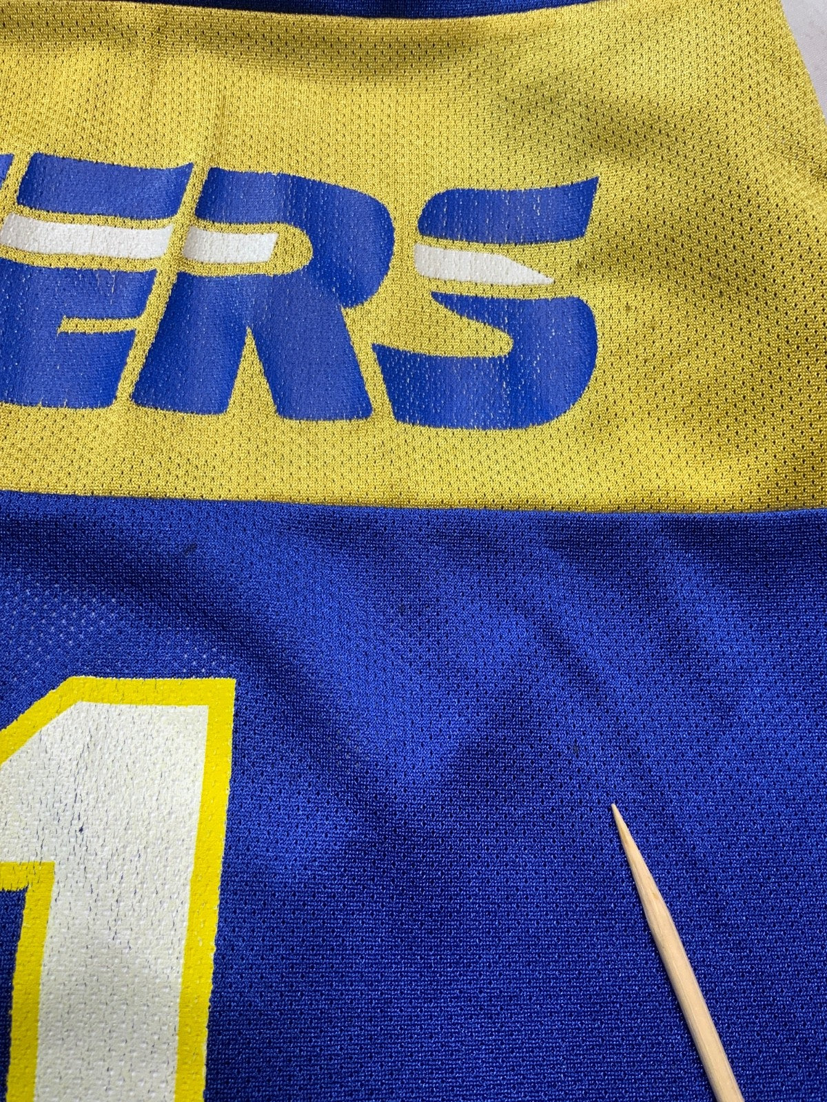 Vintage Indiana Pacers Jersey Large Reebok Ron Artest Blue Nba Hwc