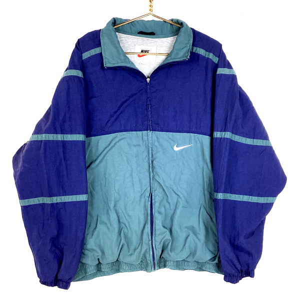 Vintage Nike Windbreaker Jacket Size XL Multicolor Swoosh Full Zip