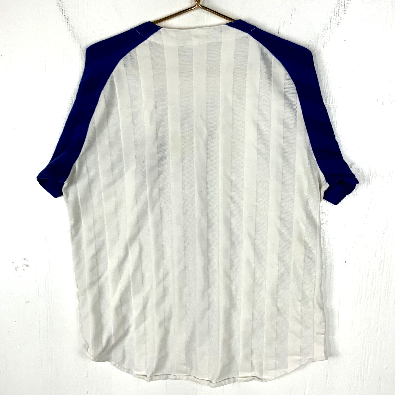 Vintage Chicago Cubs Russell Athletic Baseball T-shirt Jersey Medium White Mlb