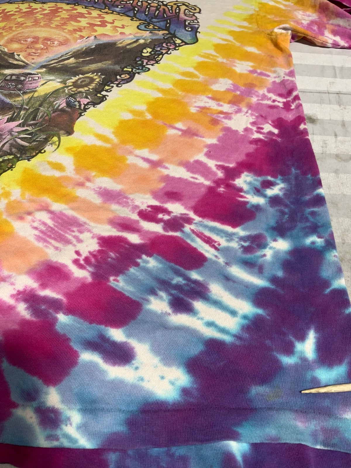 Vintage The Grateful Dead T-Shirt Large Tie-Dye Good Day Sunshine 90s
