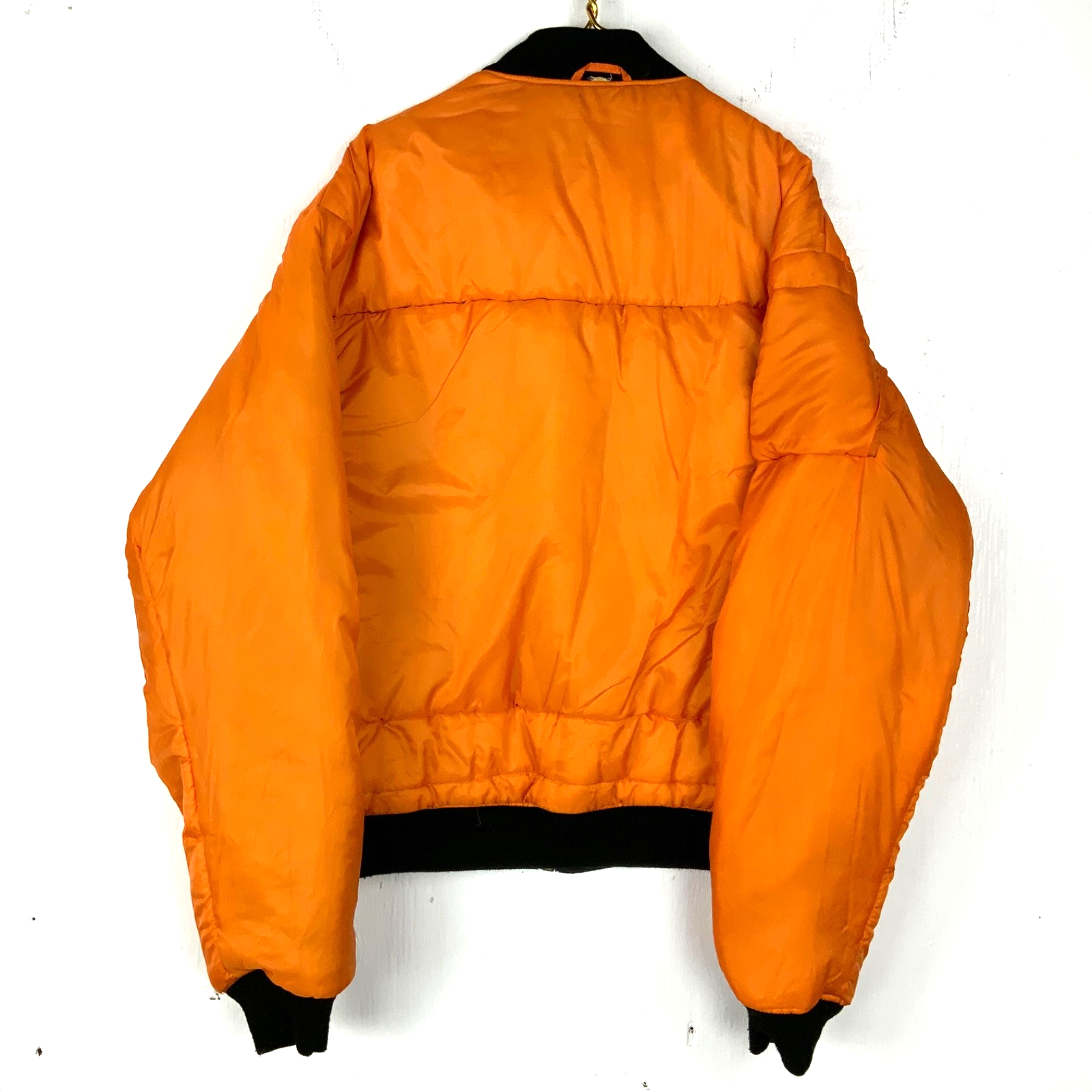 Vintage Usaf MA-1 Flyers Bomber Jacket 4XL Full Zip Reversible Bad Kissingen
