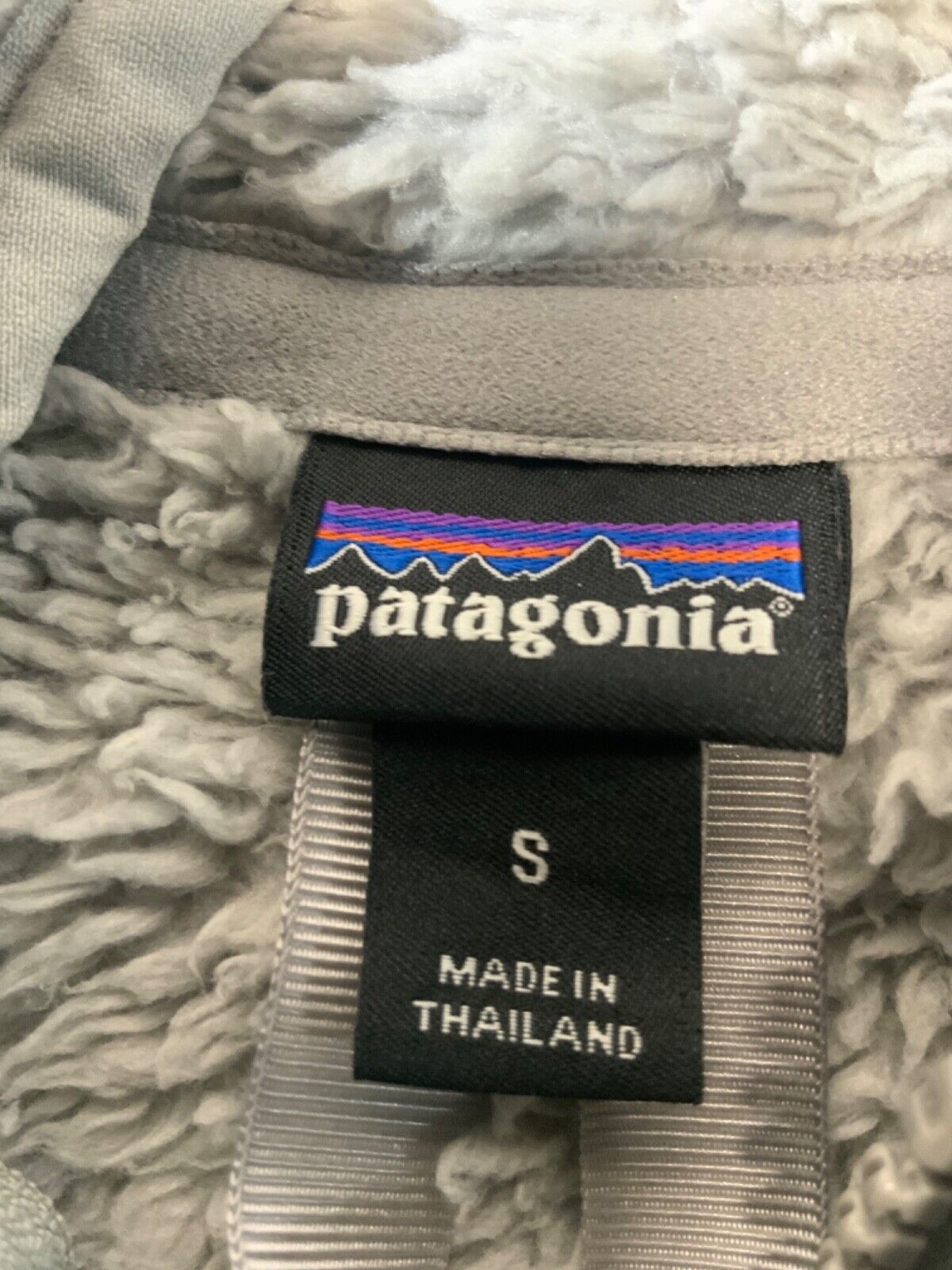 Patagonia Los Gatos Fleece Sweater Jacket Women’s Small Gray 1/4 Zip