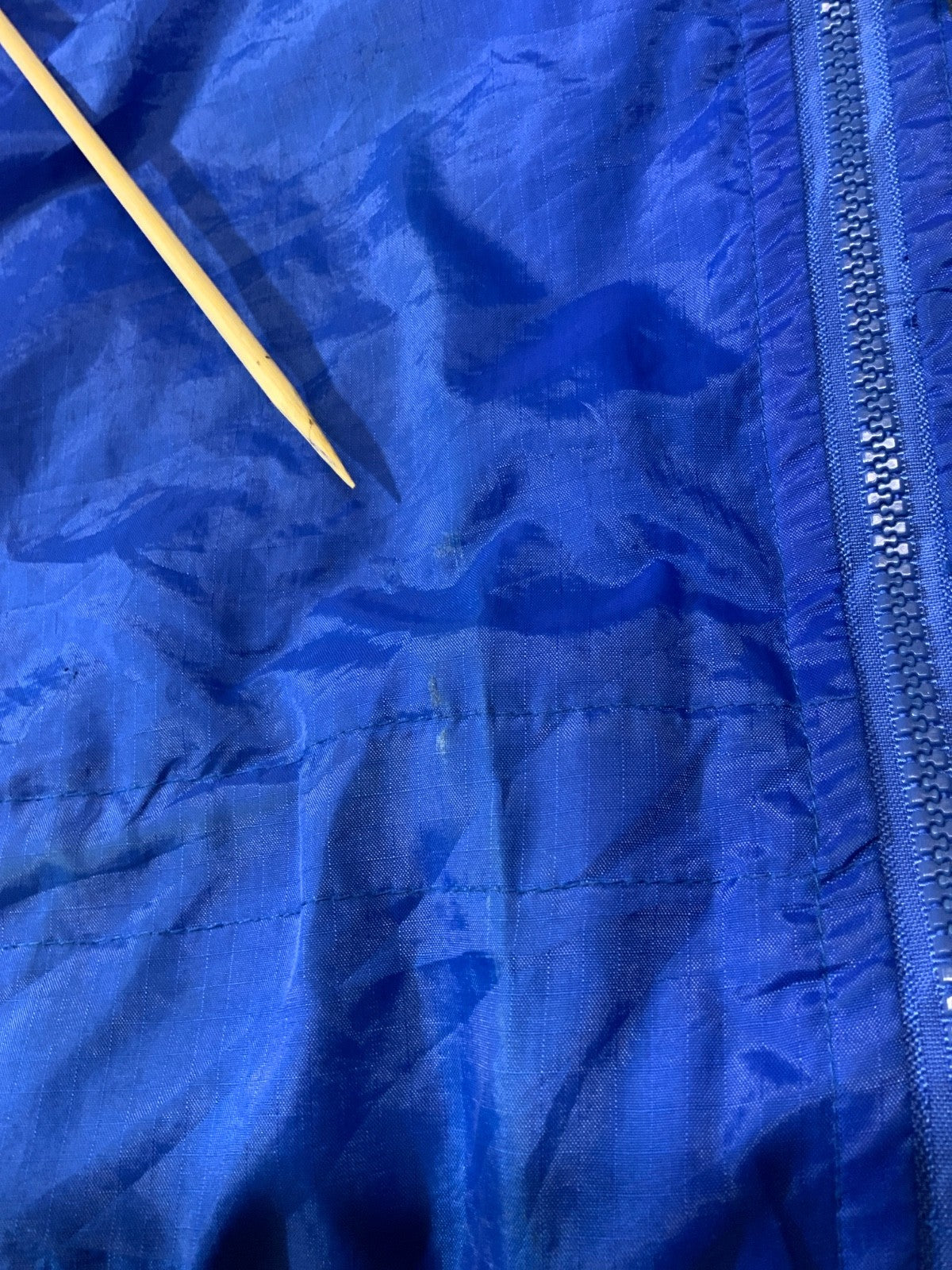 Vintage Dale Jarrett Chase Jacket Large Windbreaker Blue Nascar Full Zip