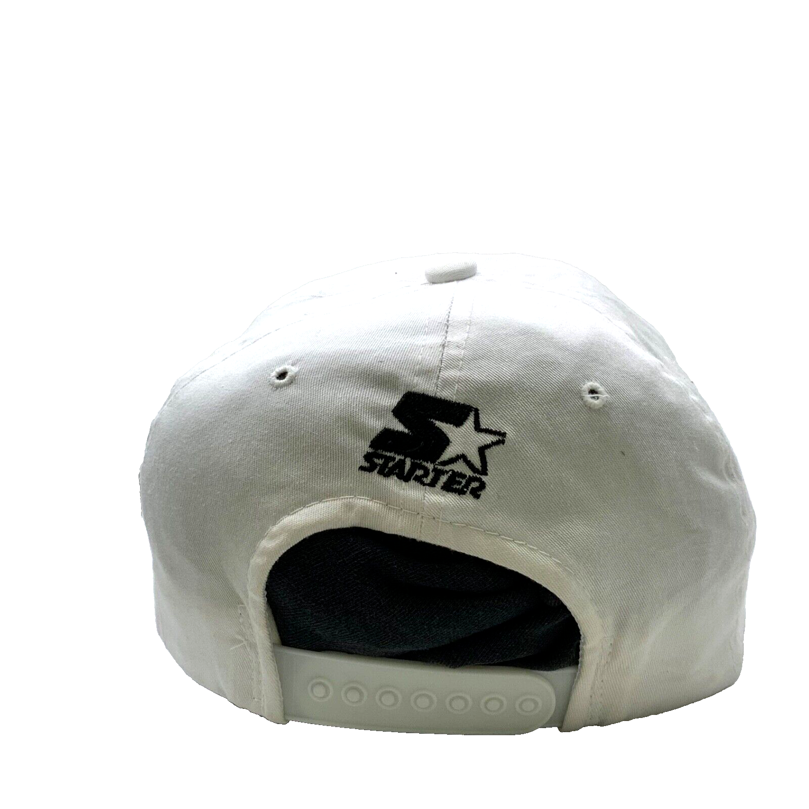 Vintage Pittsburgh Penguins Starter Arch Hat Cap Adjustable White Nhl Hockey