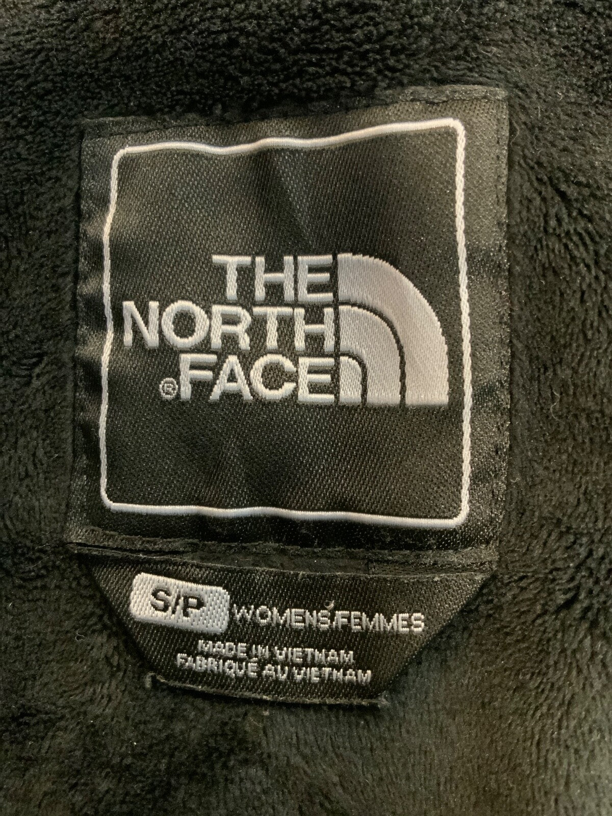 North Face Windwall Women's Light Jacket Small Black Full Zip