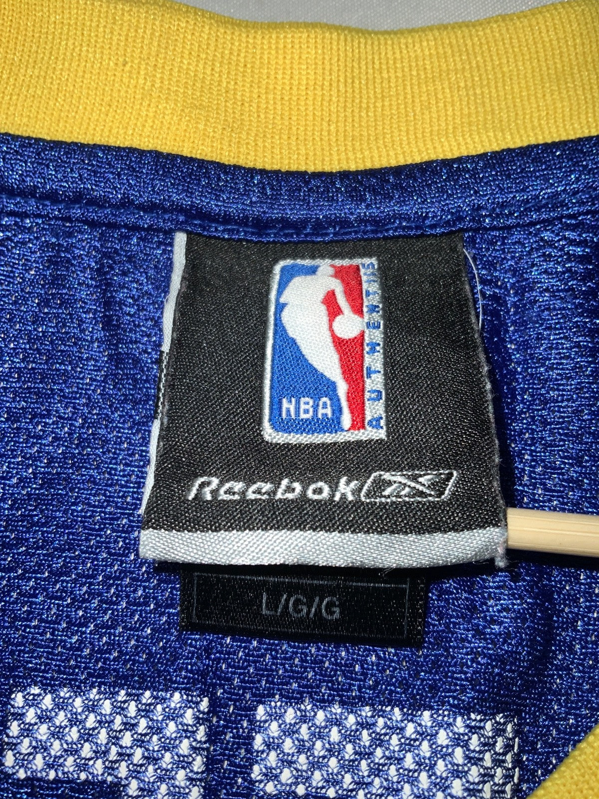 Vintage Indiana Pacers Jersey Large Reebok Ron Artest Blue Nba Hwc
