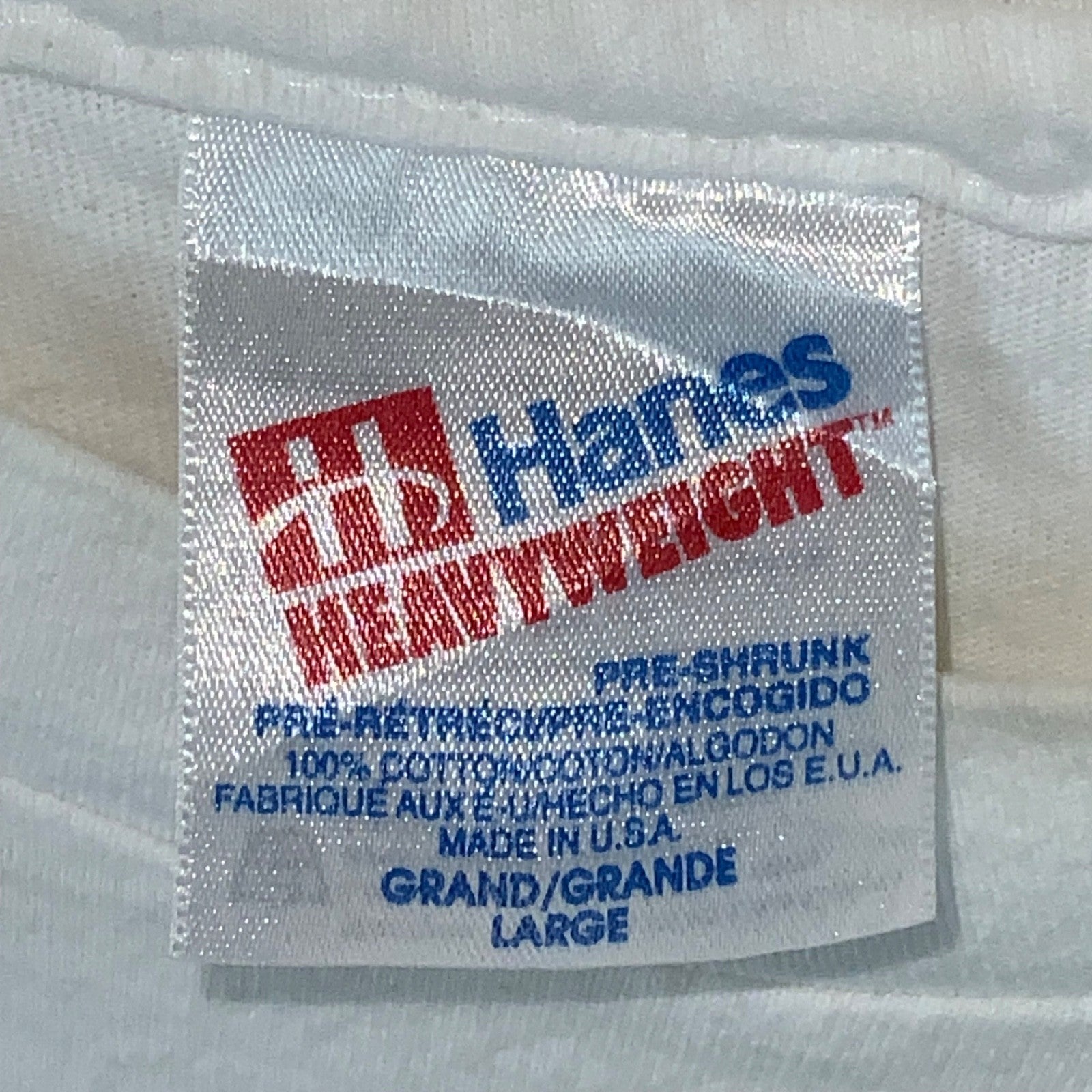 Vintage Nascar T-shirt Large Made Usa Single Stitch 1994 Darrell Waltrip 90s