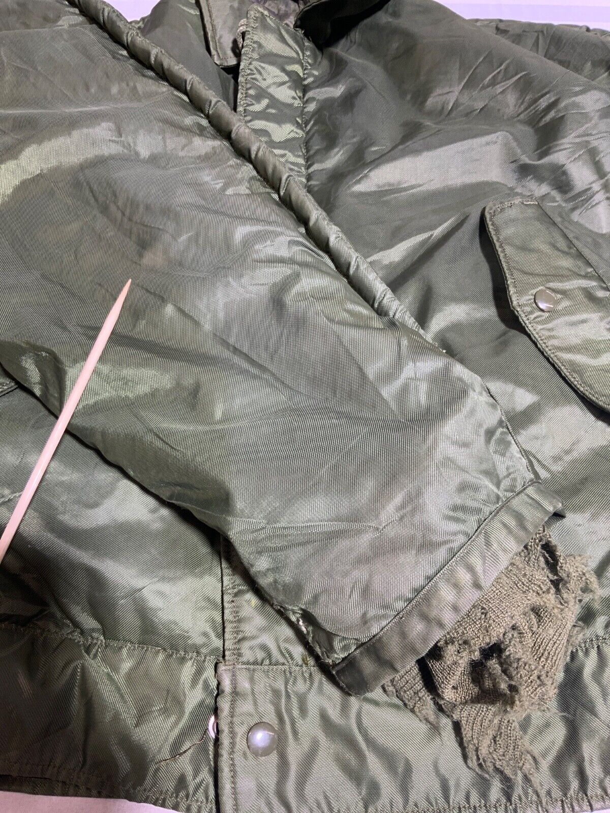 Vintage U.S. Army A-1 Extreme Cold Jacket Small Vietnam Era PJ3 005 1967