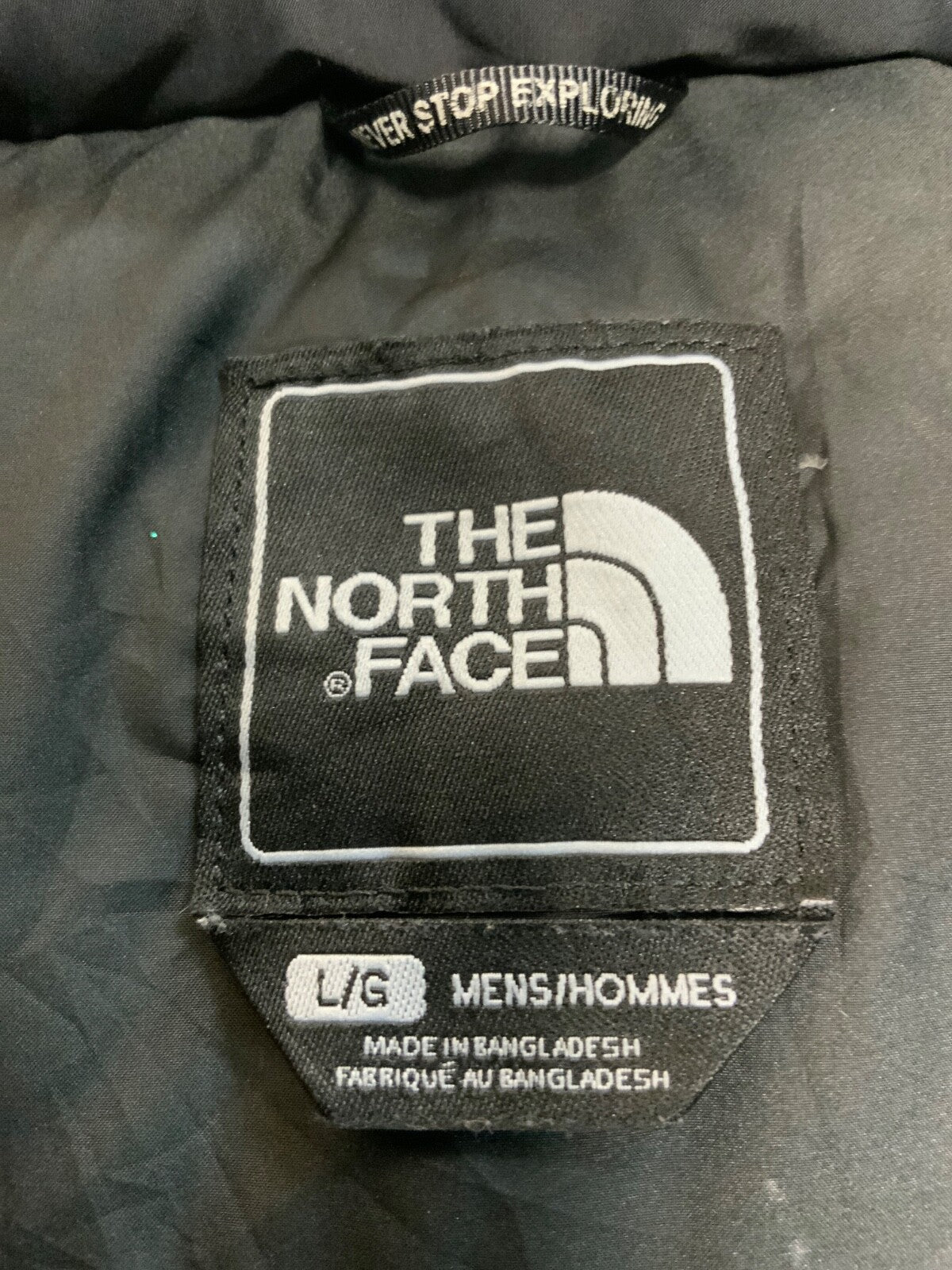 The North Face 700 Down Puffer Vest Large Red Full Zip