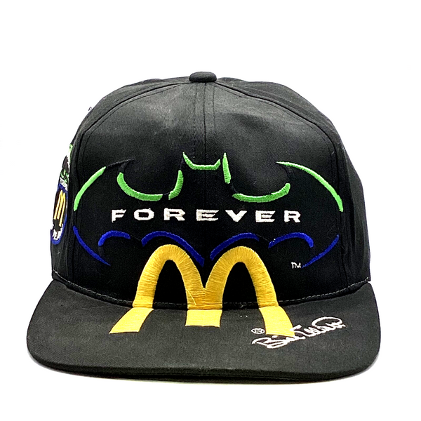 Vintage Bill Elliott Batman Forever Snapback Hat Cap Adjustable Nascar