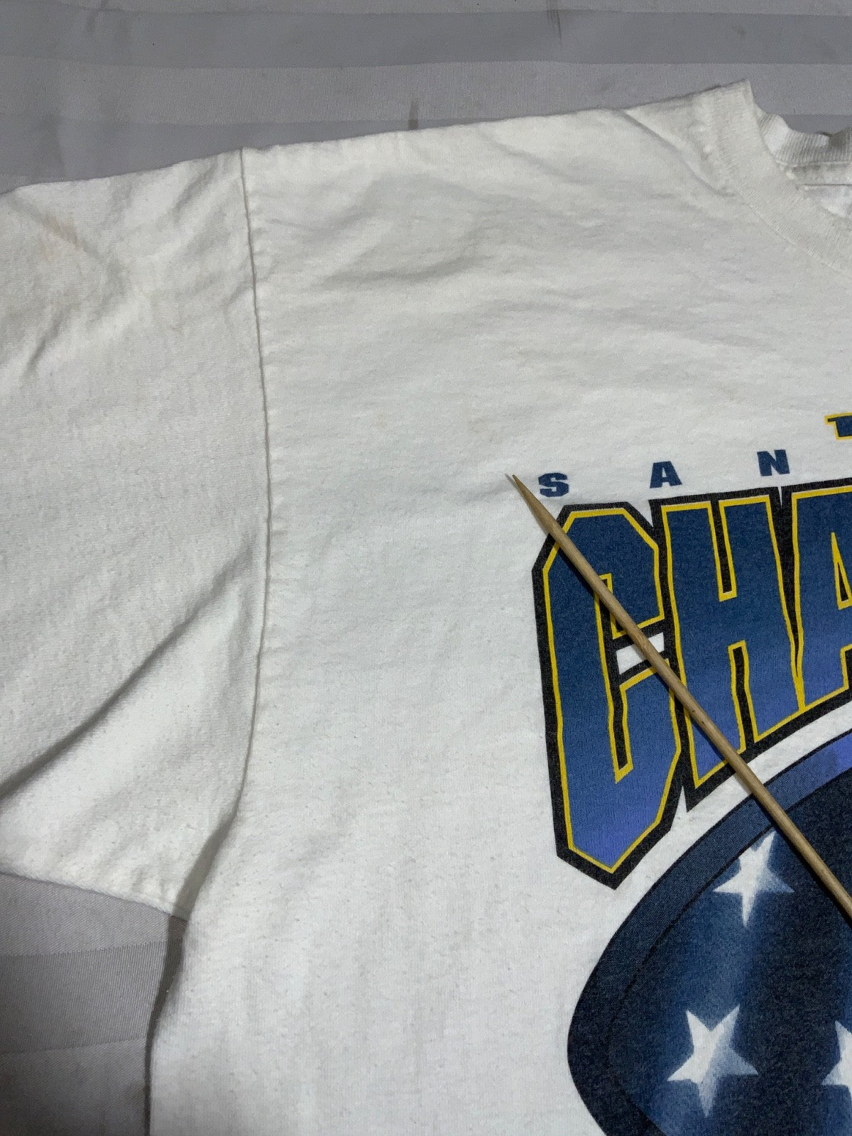 Vintage San Diego Chargers Starter T-Shirt XL Nfl 1994 Conference Champs 90s