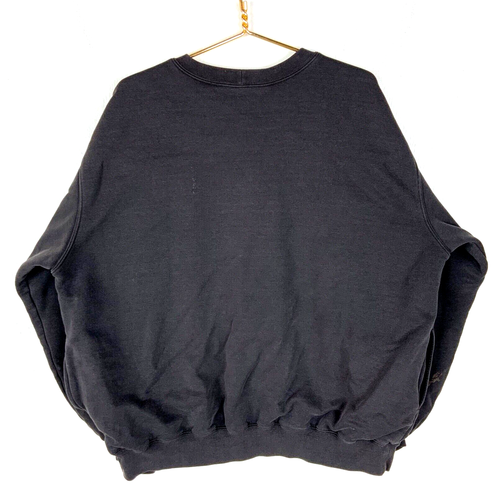 Vintage Carhartt Active Lined Sweatshirt Crewneck Jacket 2XL Black Workwear