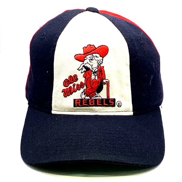 Vintage Starter Ole Miss Rebels SnapBack Hat Cap Adjustable Ncaa