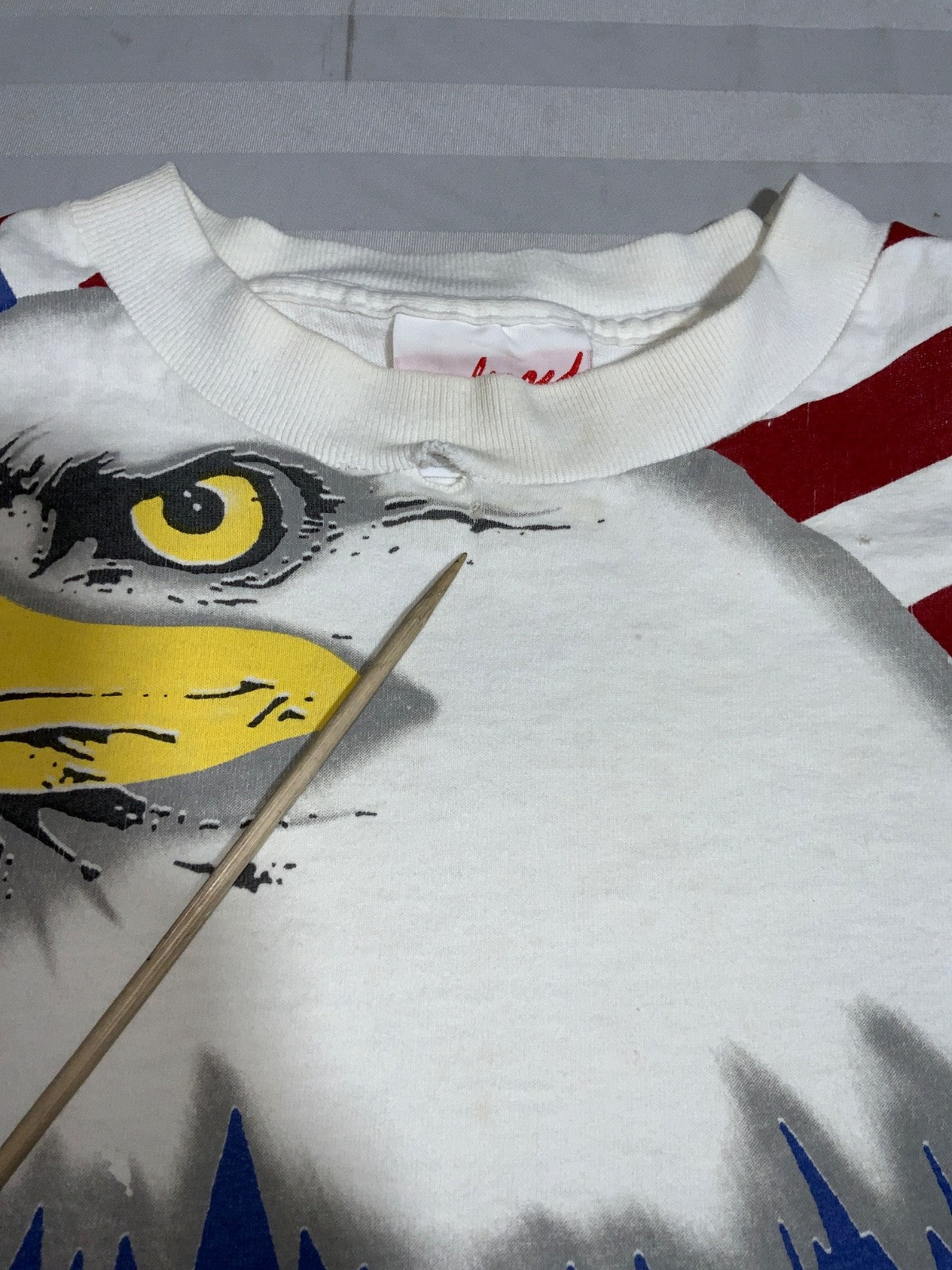 Vintage Cooper Tires T-Shirt Large Usa Eagle Single Stitch American Made 90s