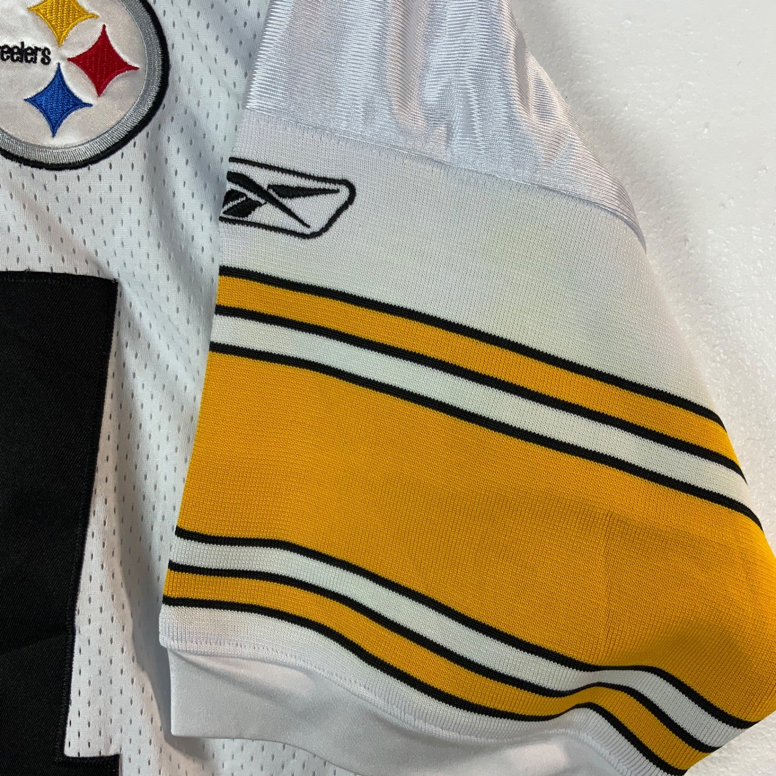 Pittsburgh Steelers Jersey Size 48 Reebok Rashard Mendenhall White Nfl