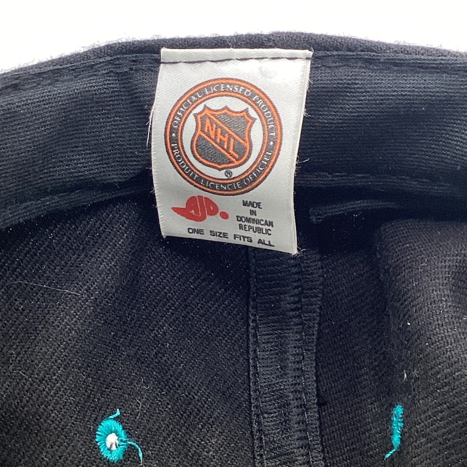 Vintage San Jose Sharks SnapBack Hat Cap Adjustable Nhl