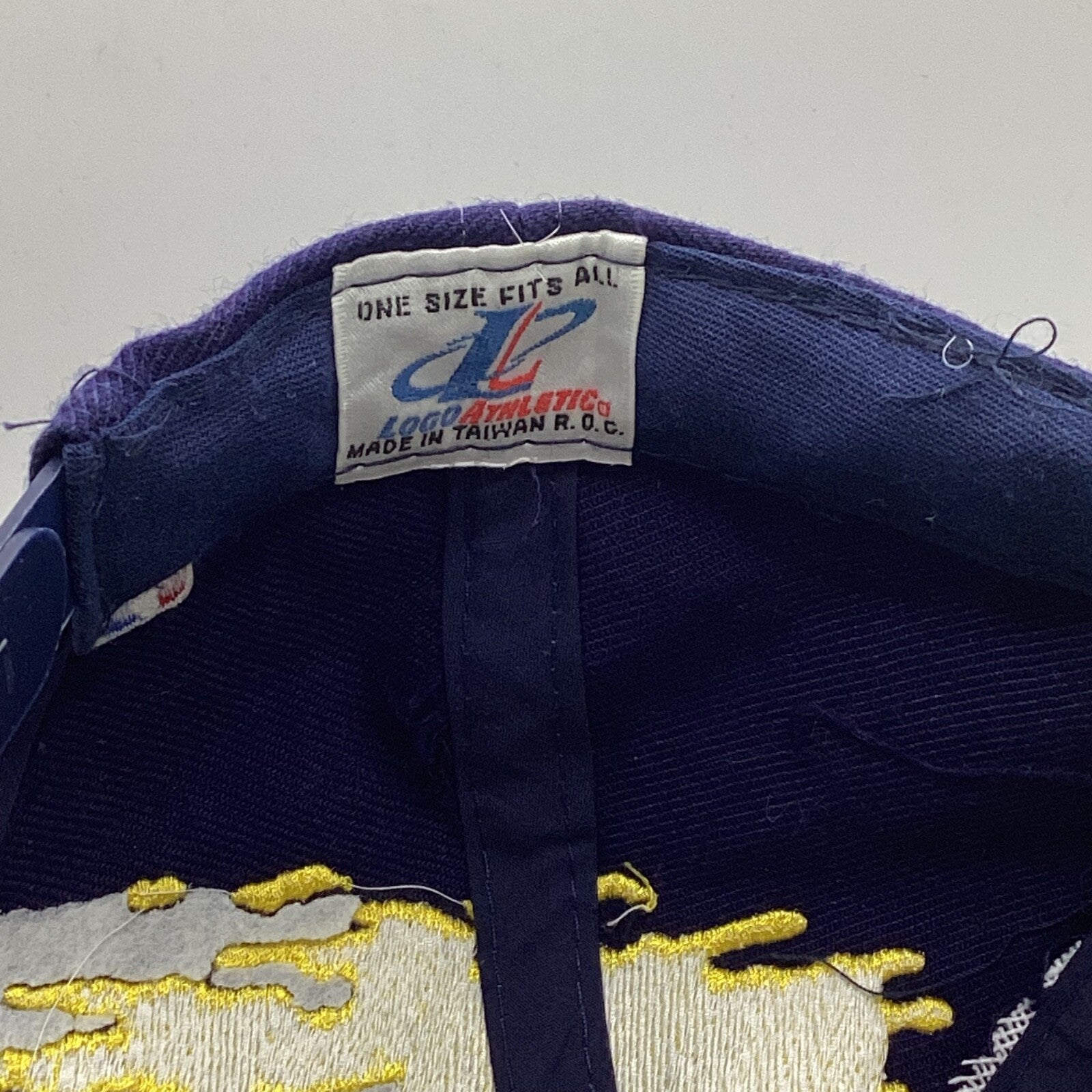 Vintage Indiana Pacers Logo Athletic Splash SnapBack Hat Cap Adjustable Nba