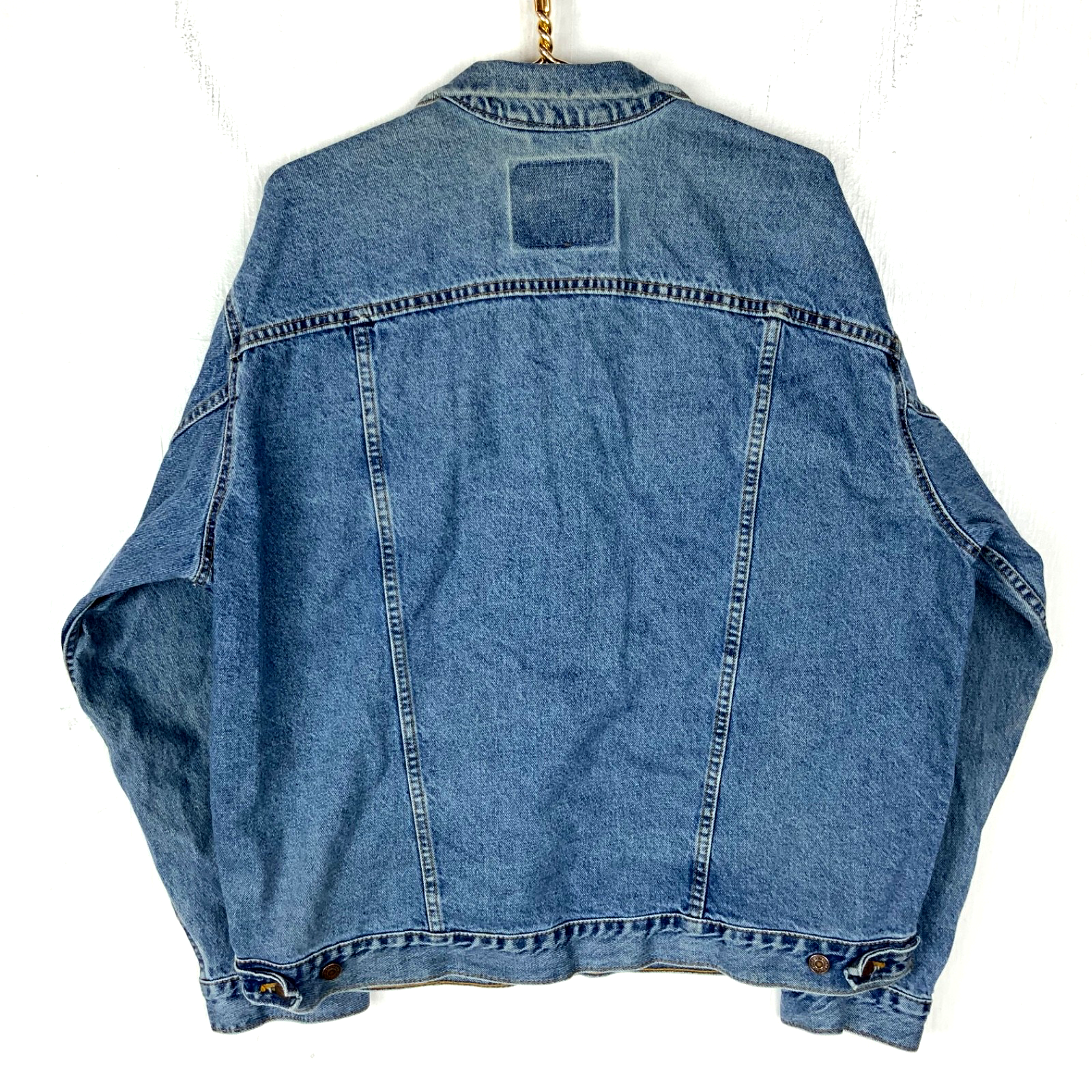 Vintage Levi’s Denim Jean Jacket XL Blue Medium Wash 90s