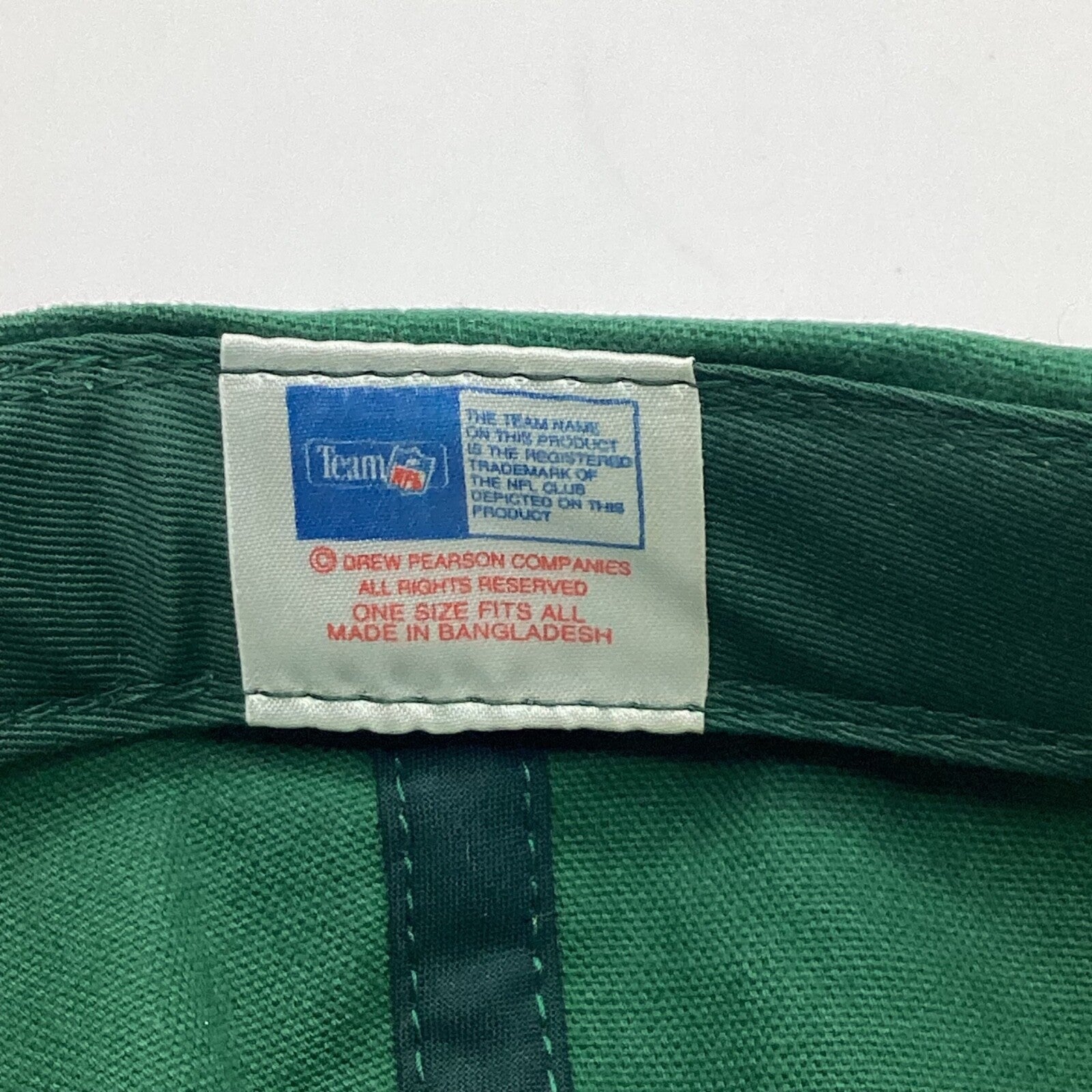 Vintage Green Bay Packers Script StrapBack Hat Cap Adjustable Nfl