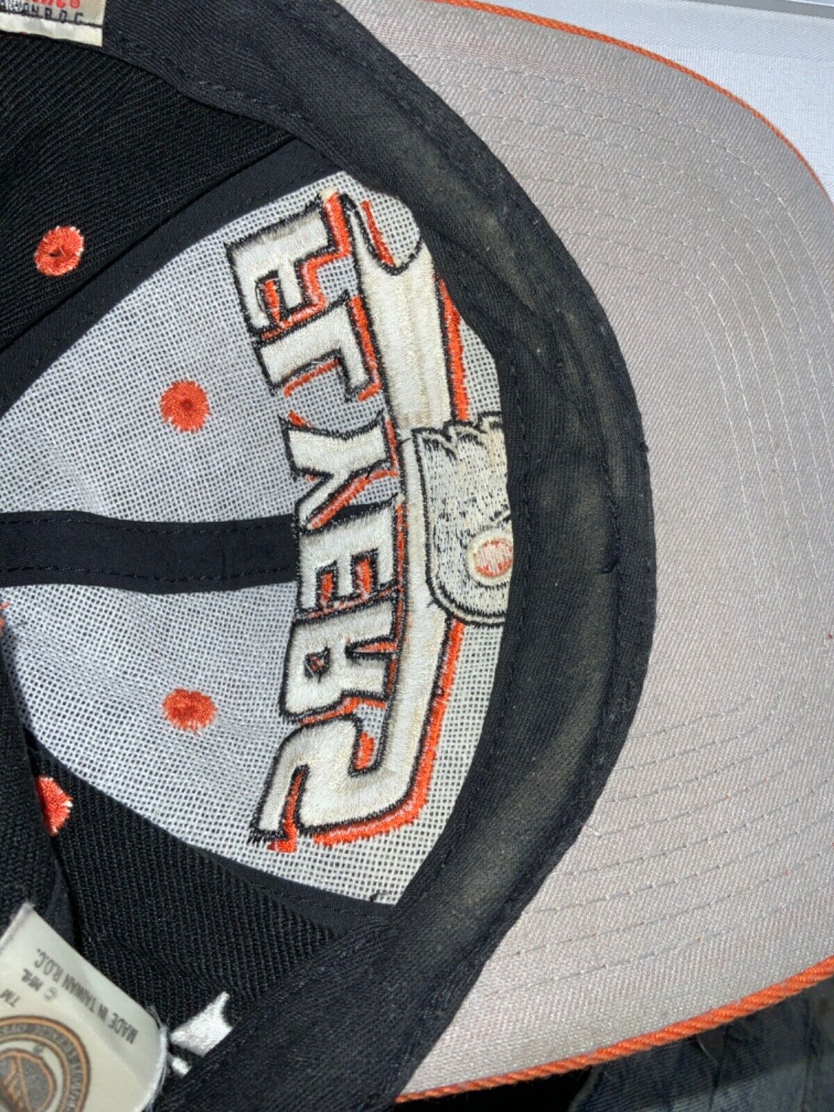 Vintage Pittsburgh Flyers Logo Athletic Snapback Hat Cap Nhl Hockey 90s