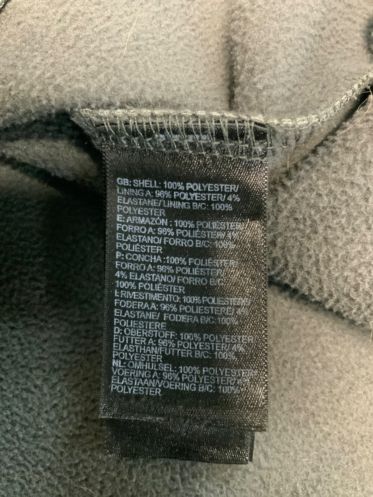 The North Face Windwall Jacket Medium Gray Full Zip