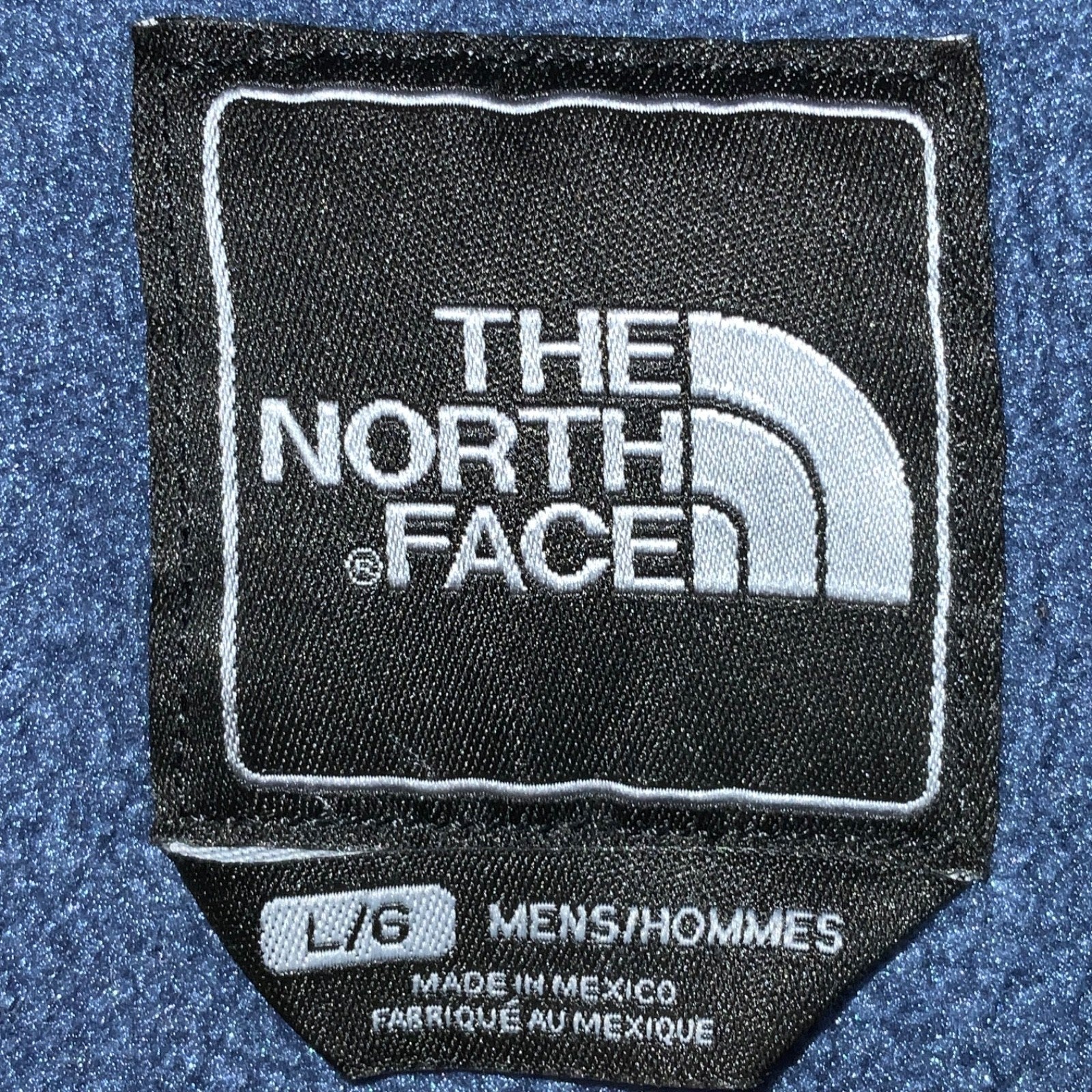 The North Face Denali Fleece Sweater Vest Size Large Blue Full Zip Polartec