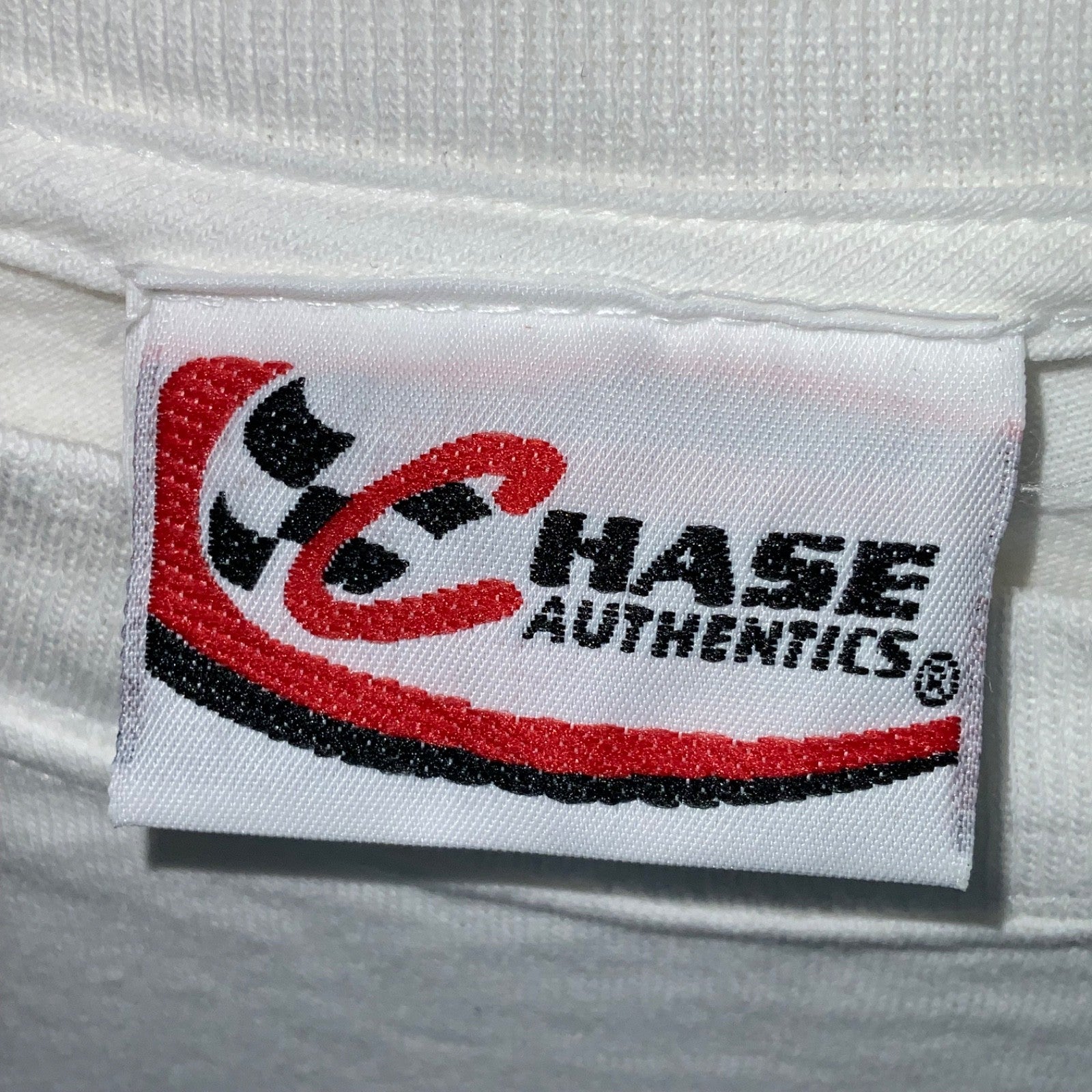 Vintage Nascar Chase T-shirt XL White All Over Print Tony Stewart Halo