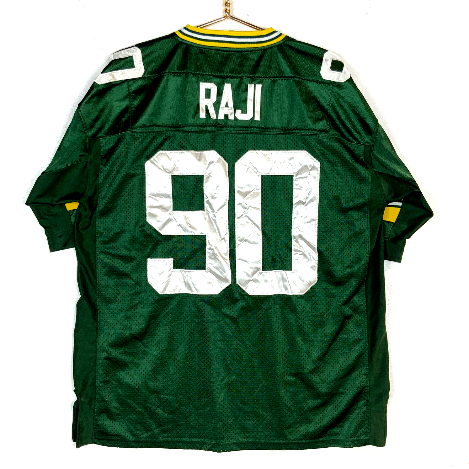 Green Bay Packers Jersey Size 52 Reebok B.J Raji Green Nfl