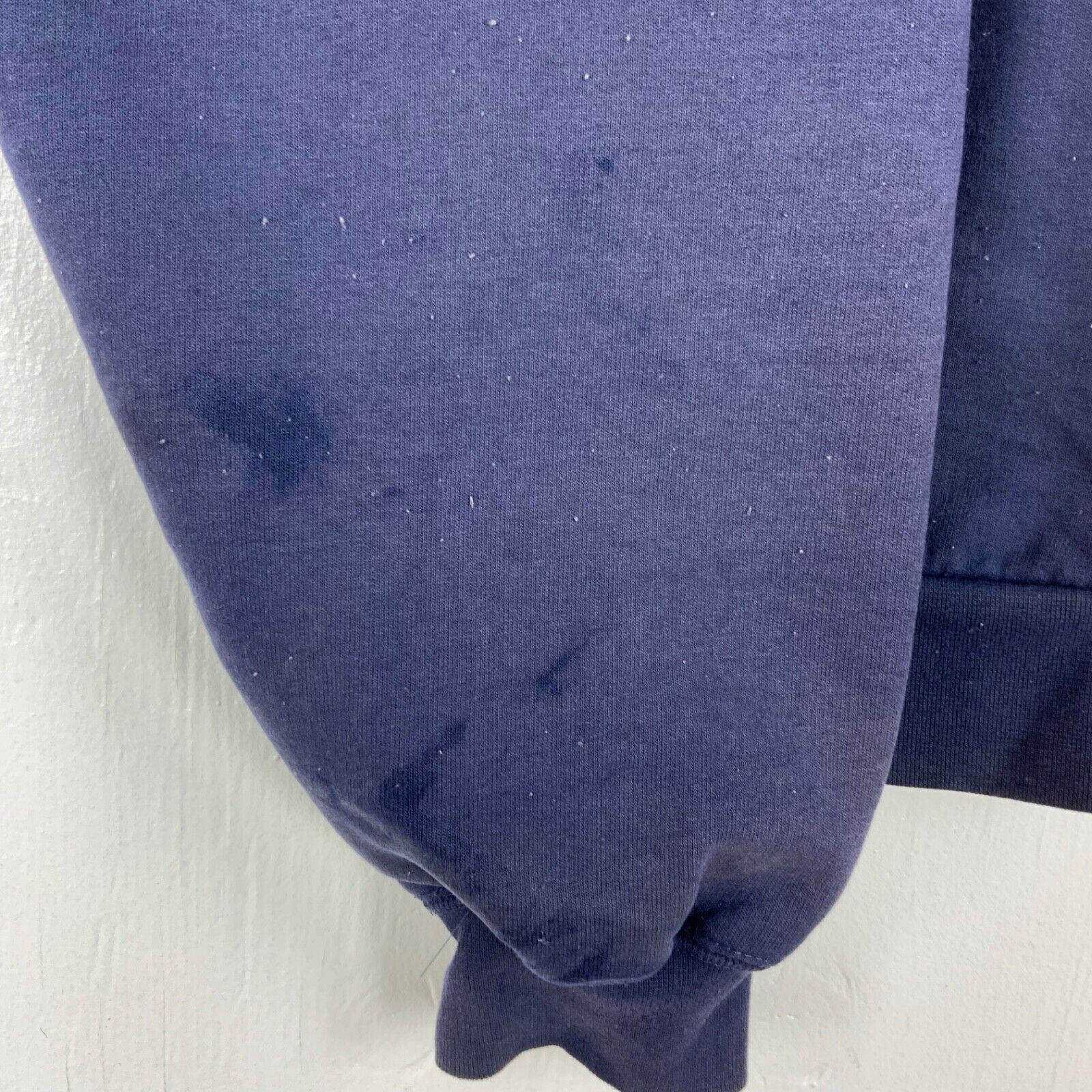 Vintage Carhartt Active Lined Sweatshirt Hoodie Jacket XL Blue Full Zip Workwear