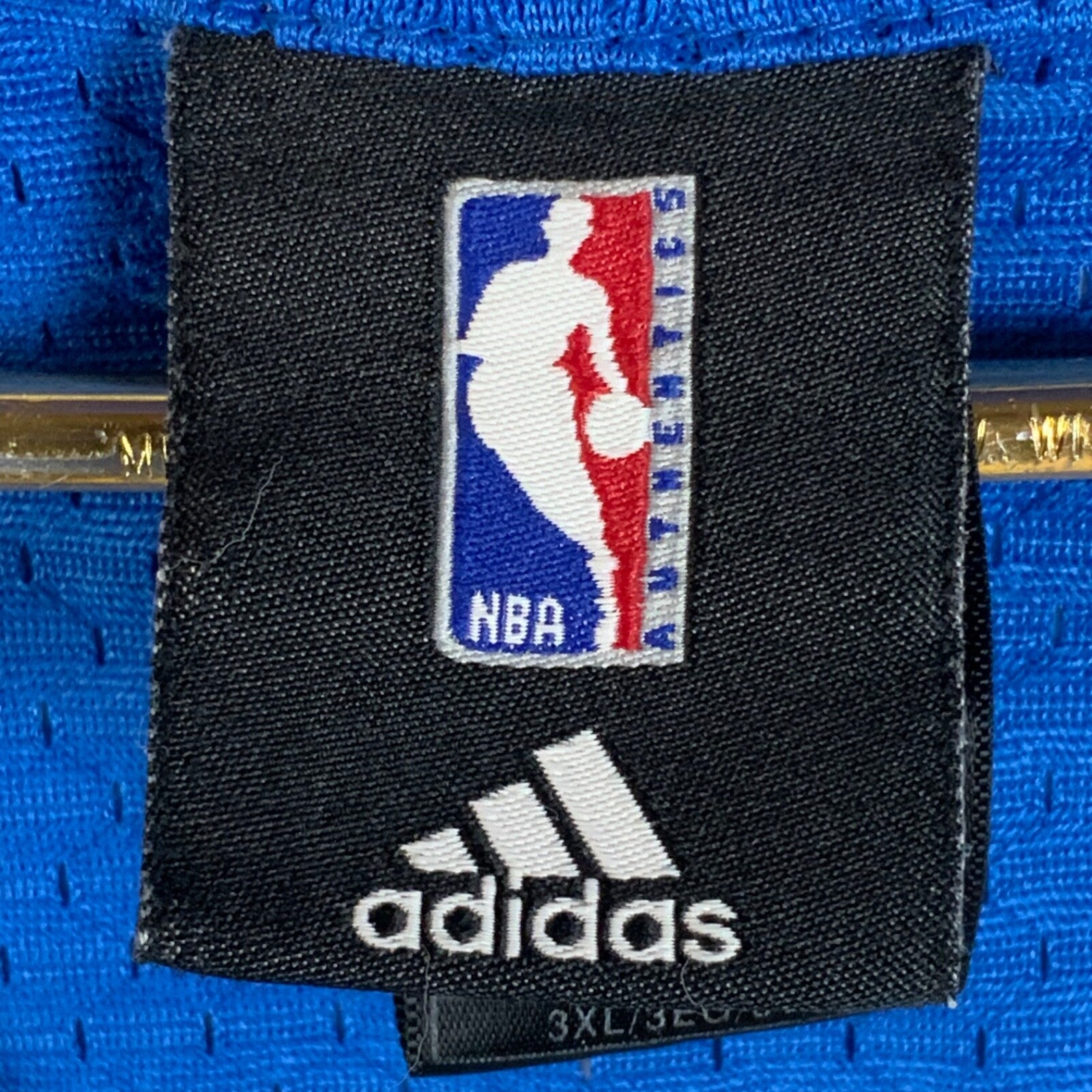 Orlando Magic Adidas Jersey Size 3XL Blue Nba Authentics Dwight Howard