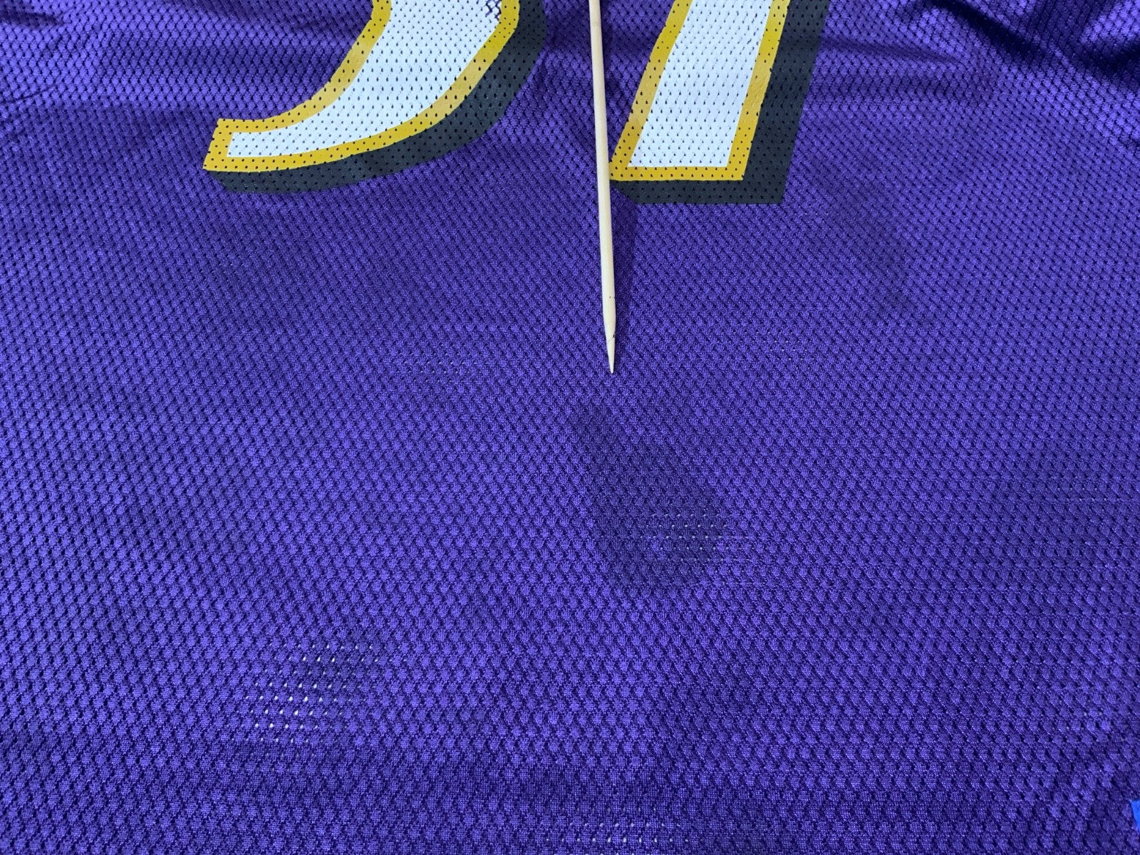 Baltimore Ravens Jersey 2XL Reebok Bart Scott Purple Nfl Football