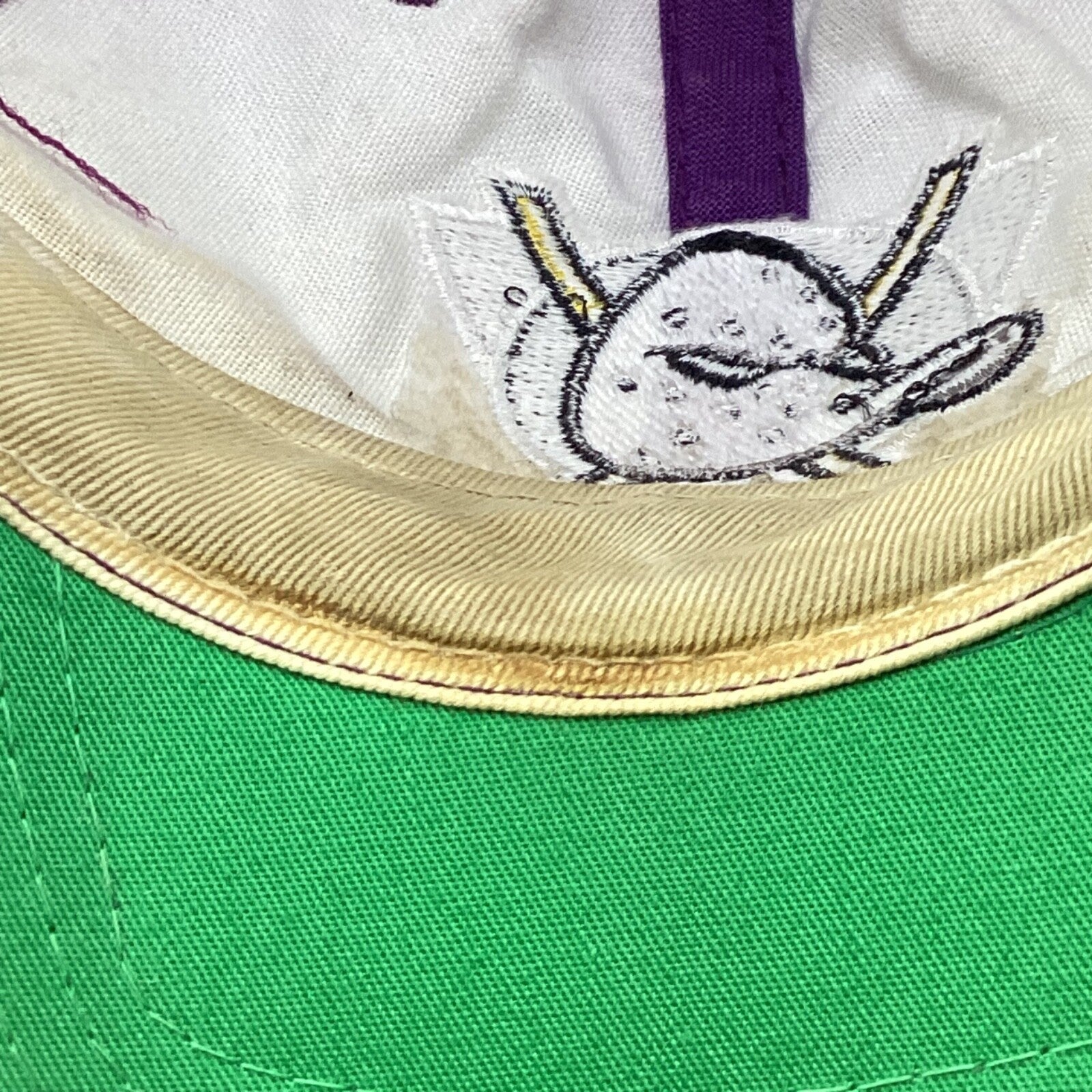 Vintage Anaheim Ducks American Needle SnapBack Hat Cap Adjustable Nhl