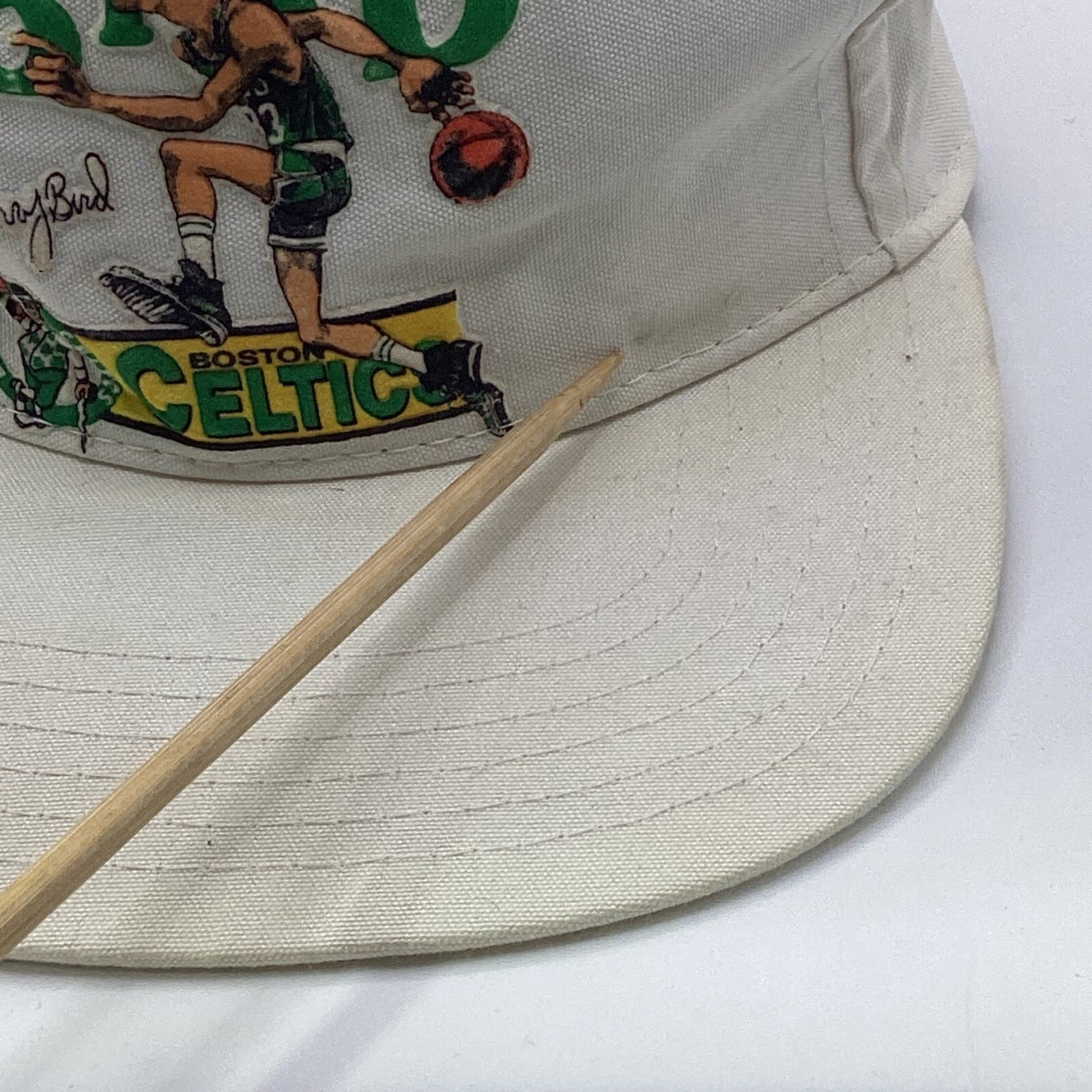 Vintage Larry Bird Boston Celtics Snapback Hat Cap Adjustable Nba
