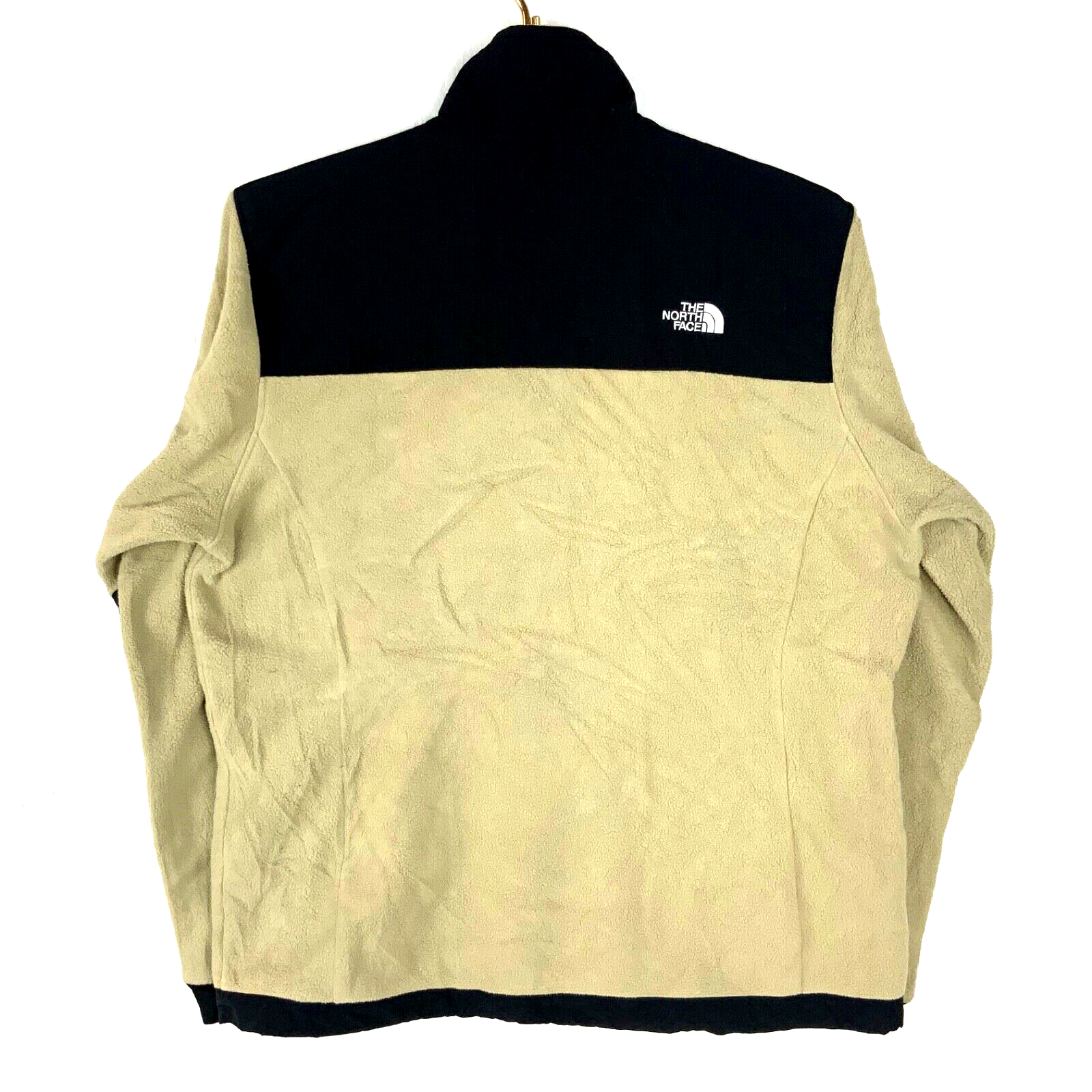 The North Face Denali Fleece Sweater Jacket Women’s Large Beige Full Zip
