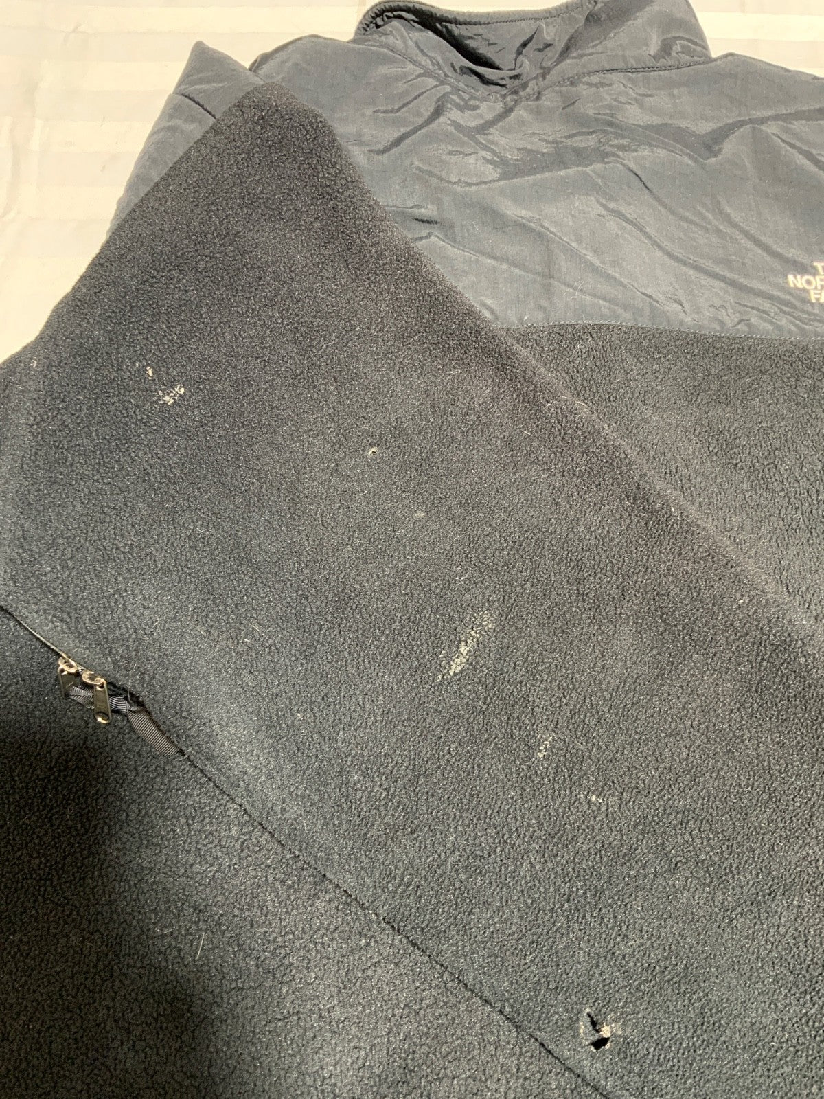 The North Face Denali Fleece Sweater Jacket Size 2XL Black Full Zip Polartec