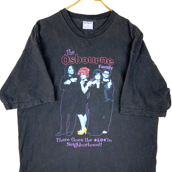 Vintage The Osbourne Family T-Shirt Large Tv Show Ozzy Osbourne Y2K
