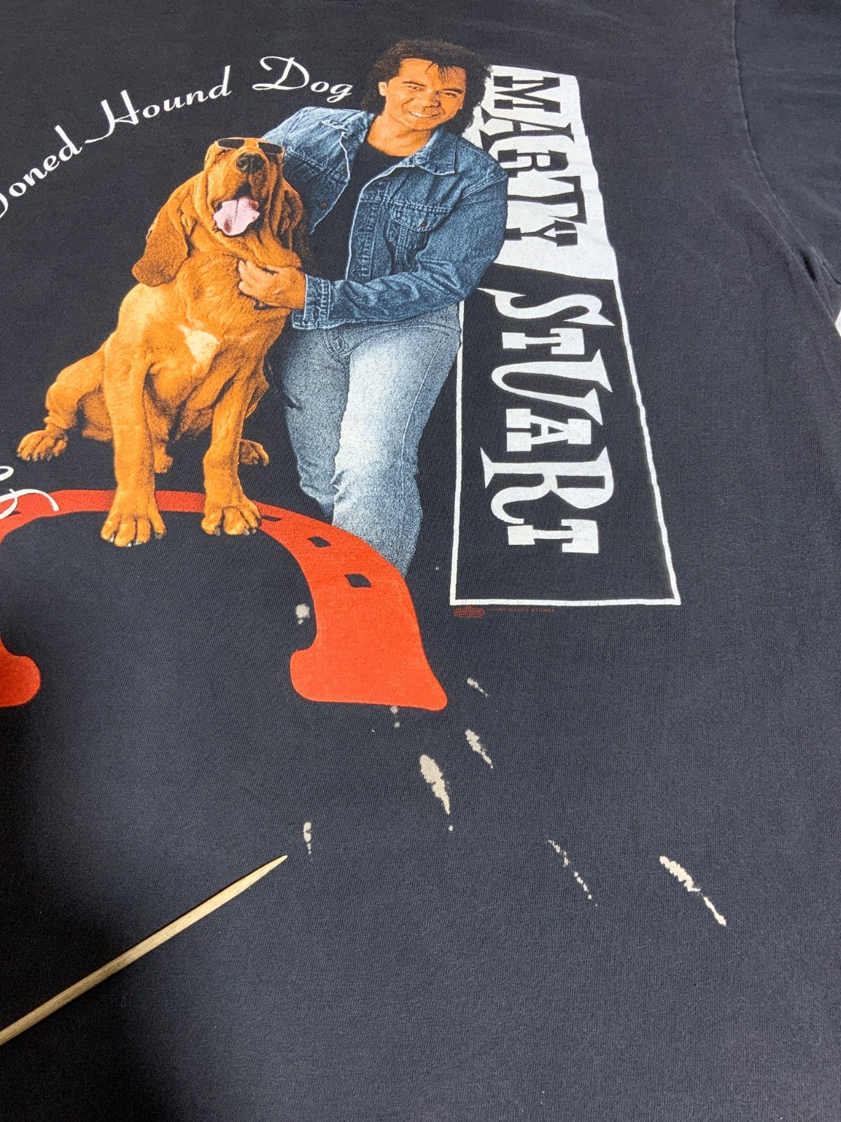 Vintage Marty Stuart T-Shirt XL Winterland I’ve Got A Two Toned Hound Dog 90s