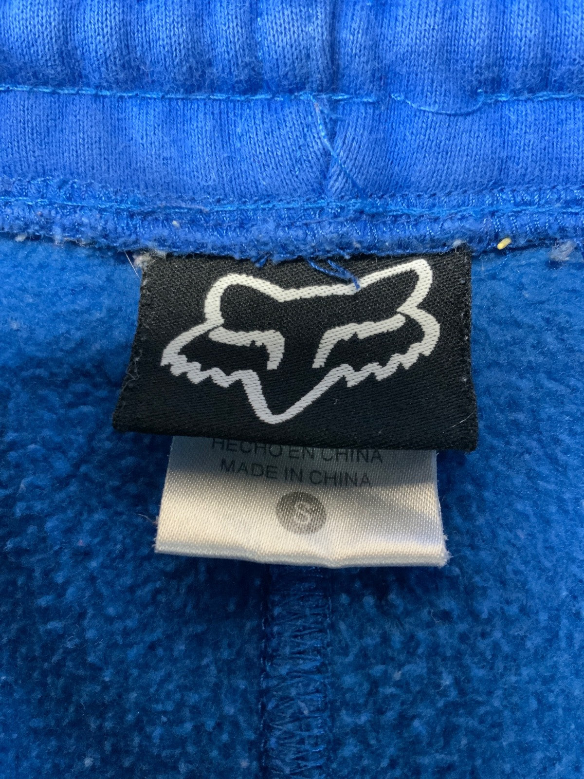 Vintage Fox Racing Sweat Pants Small Blue Y2K Motocross