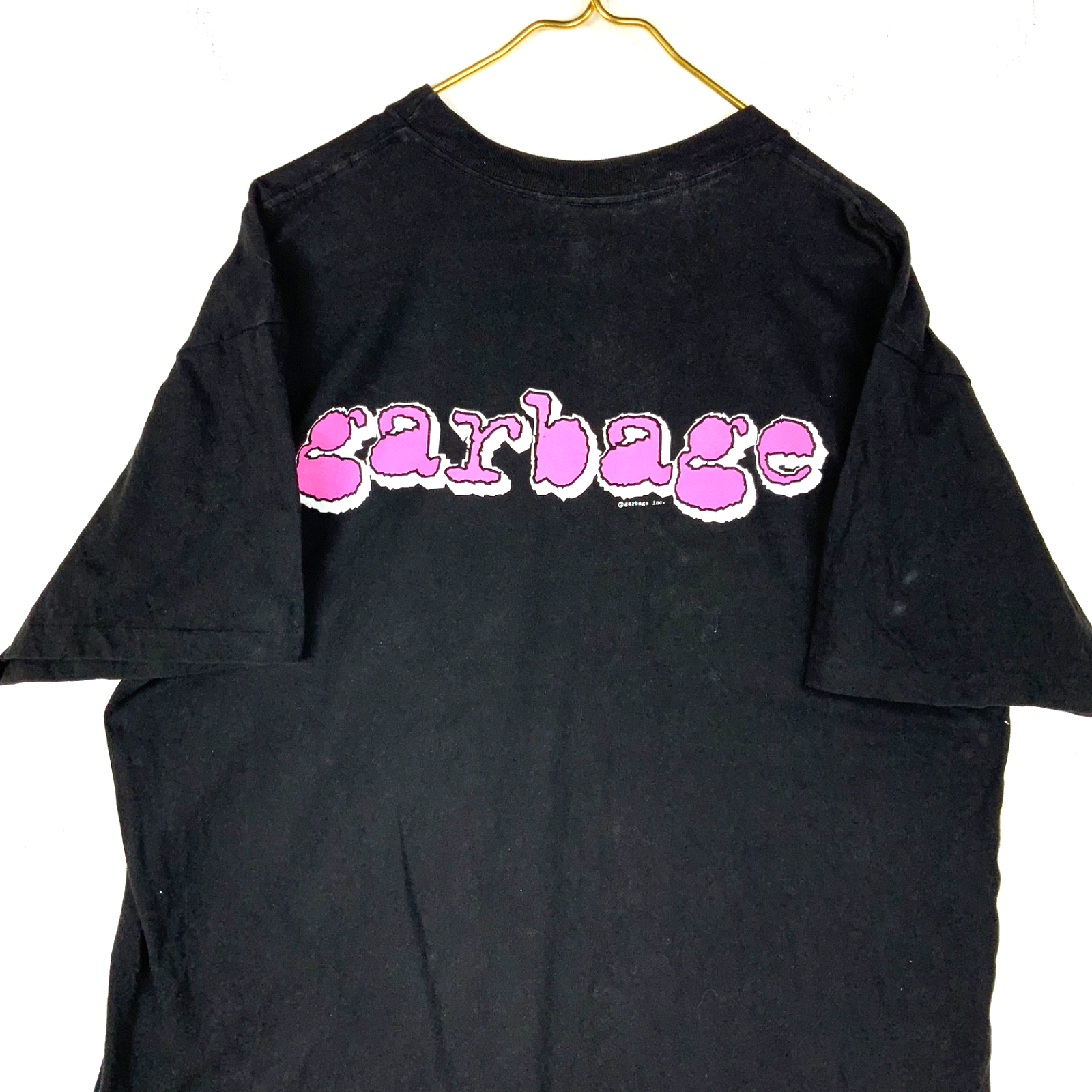 Vintage Garbage Winterland T-Shirt XL Black Made Usa Rock Band Single Stitch 90s
