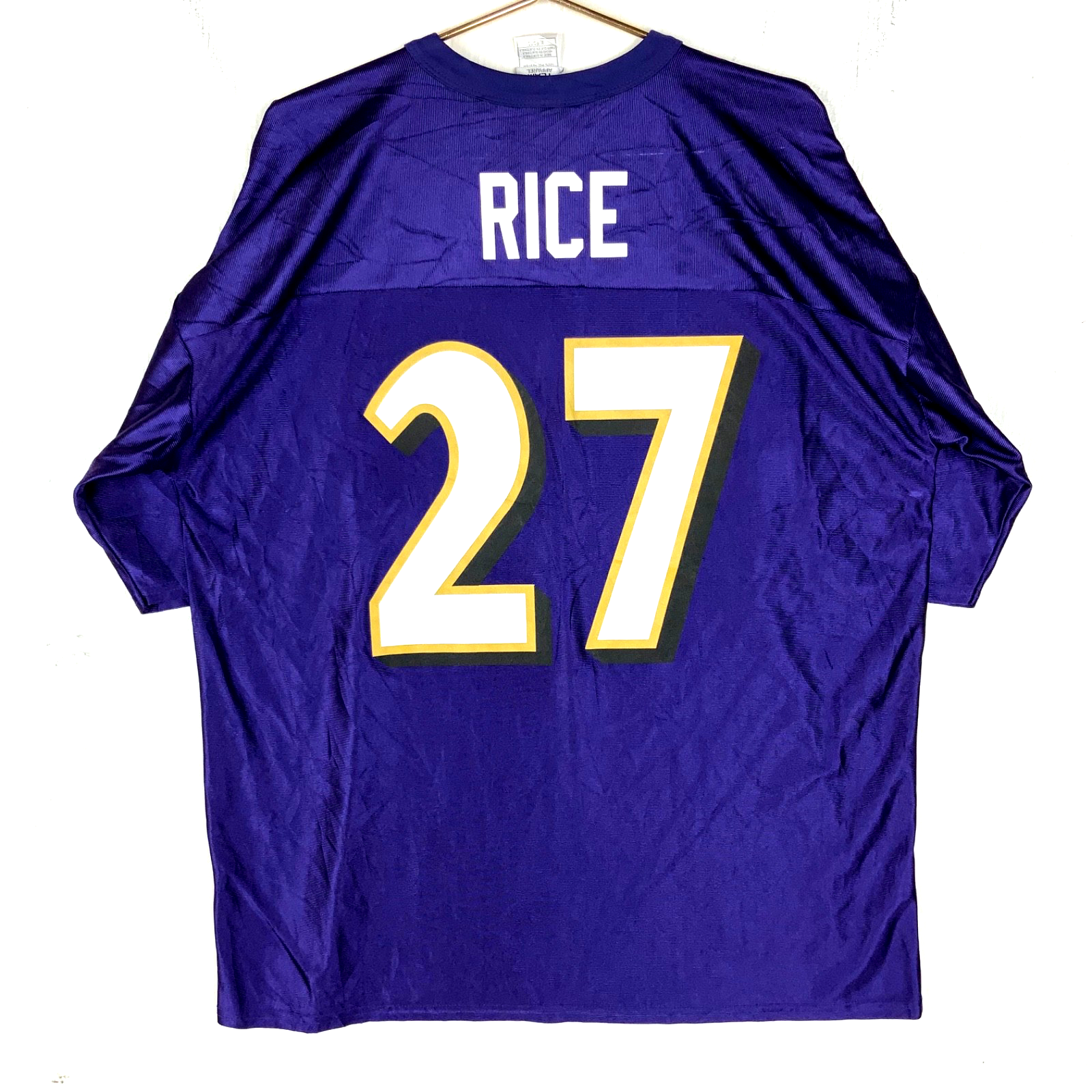 Baltimore Ravens Jersey XL Team Apparel Ray Rice Purple Nfl
